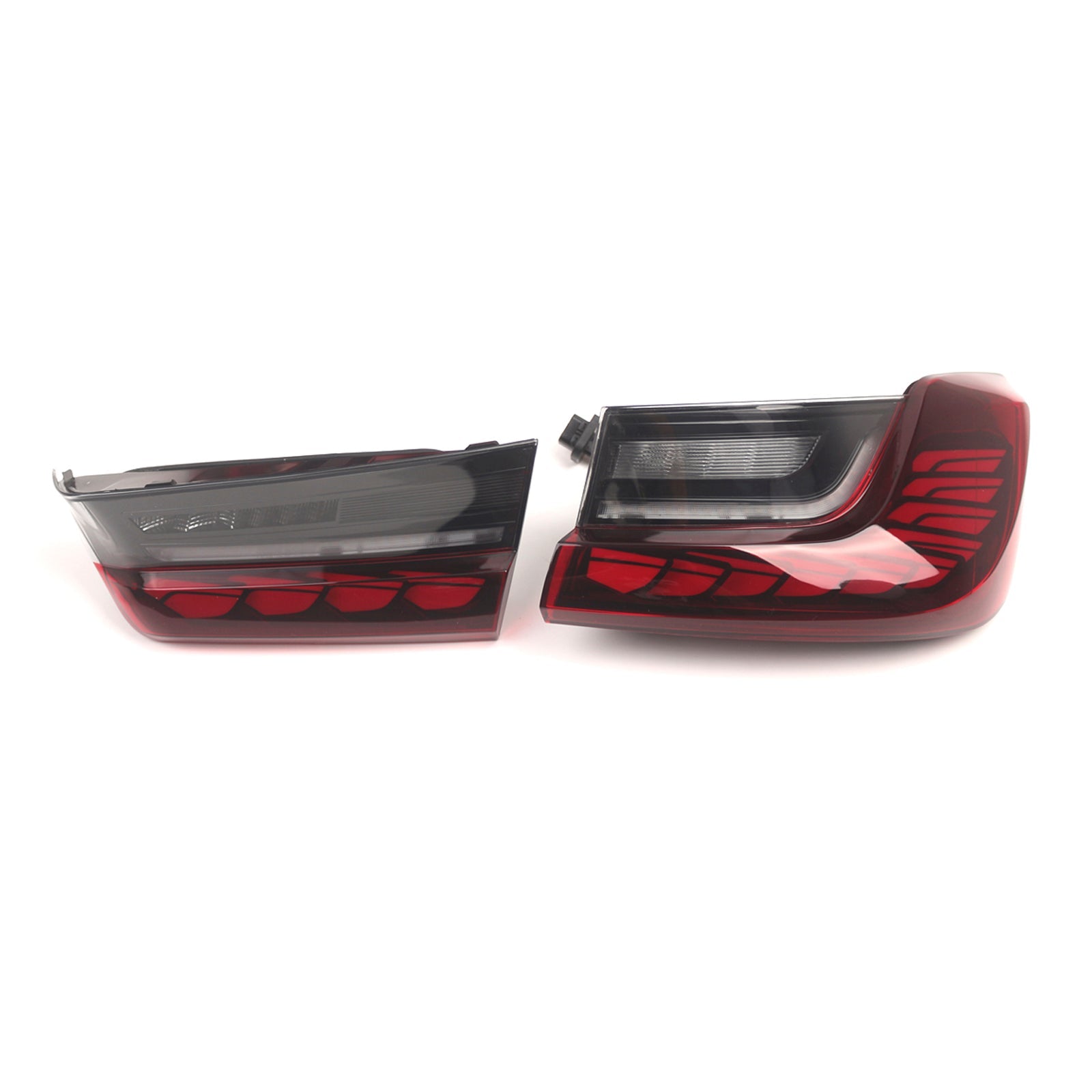 Luci posteriori a LED rosso per BMW 3 G20 G28 G80 M3 2019-2024