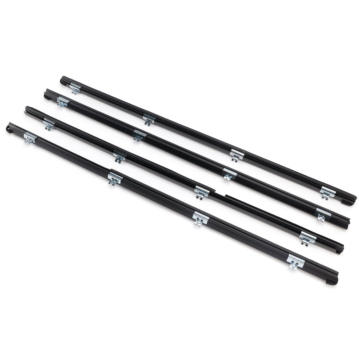 Joint d'étanchéité de fenêtre (4 pièces) pour Lexus RX350 (2007-2009) - Référence : 68172-48032