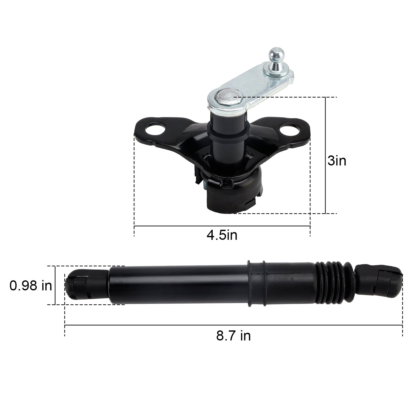 Kit d'Achterklepdemper voor Ford F-150 (2021-2025) ML3Z5D008C : geen geklik meer !