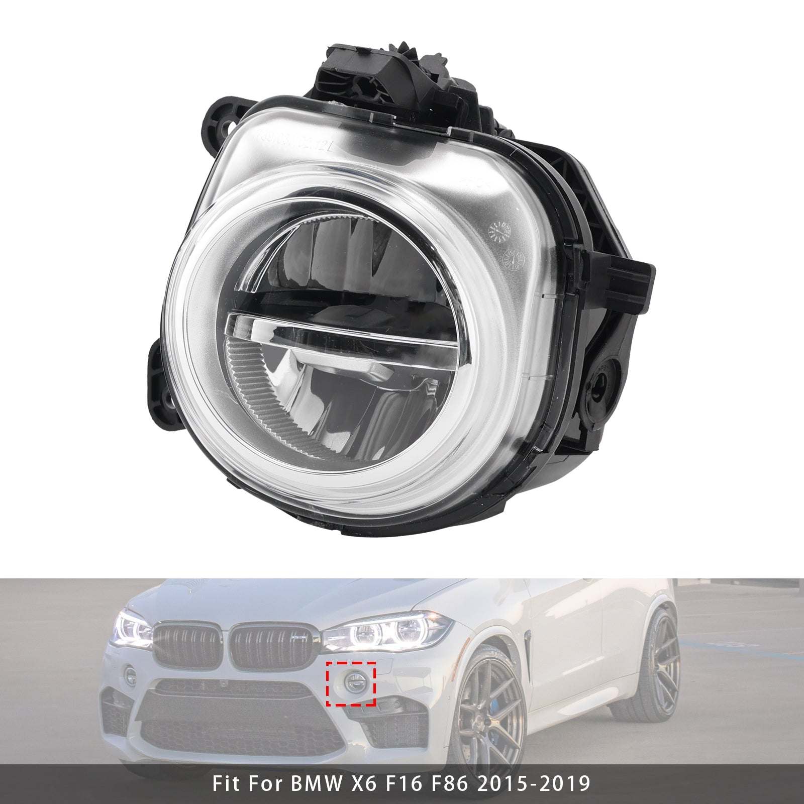1 LED -vasemmalla puolella -law -tulipalo BMW X3 F25 X4 F26 X5 F15 X6 F16 63177317251
