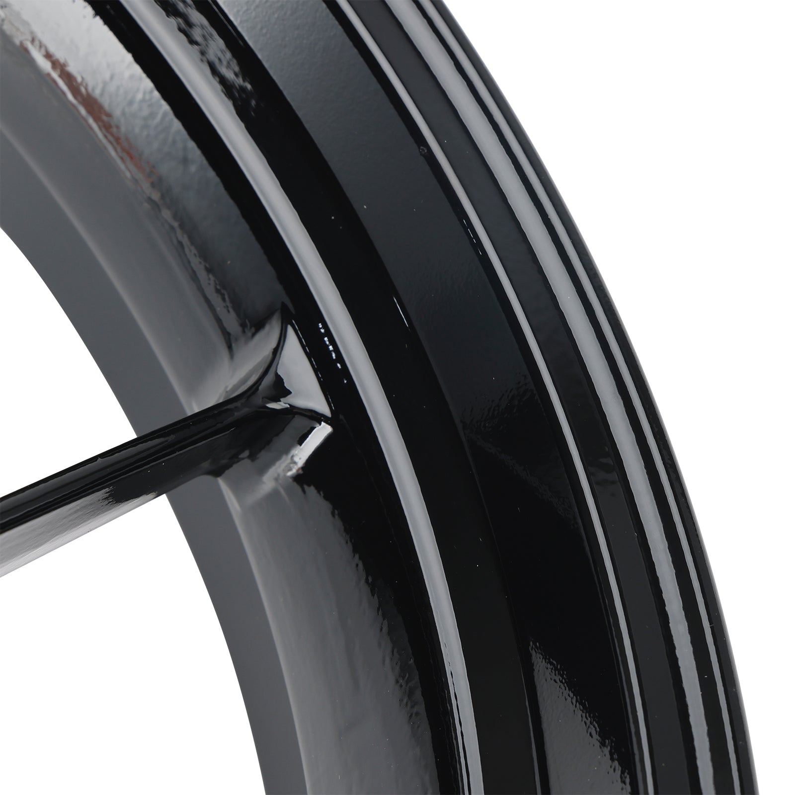 Jante avant noire 3,5 x 17 pouces pour BMW 890 Duke (2021-2022) - Référence : 6410900103330