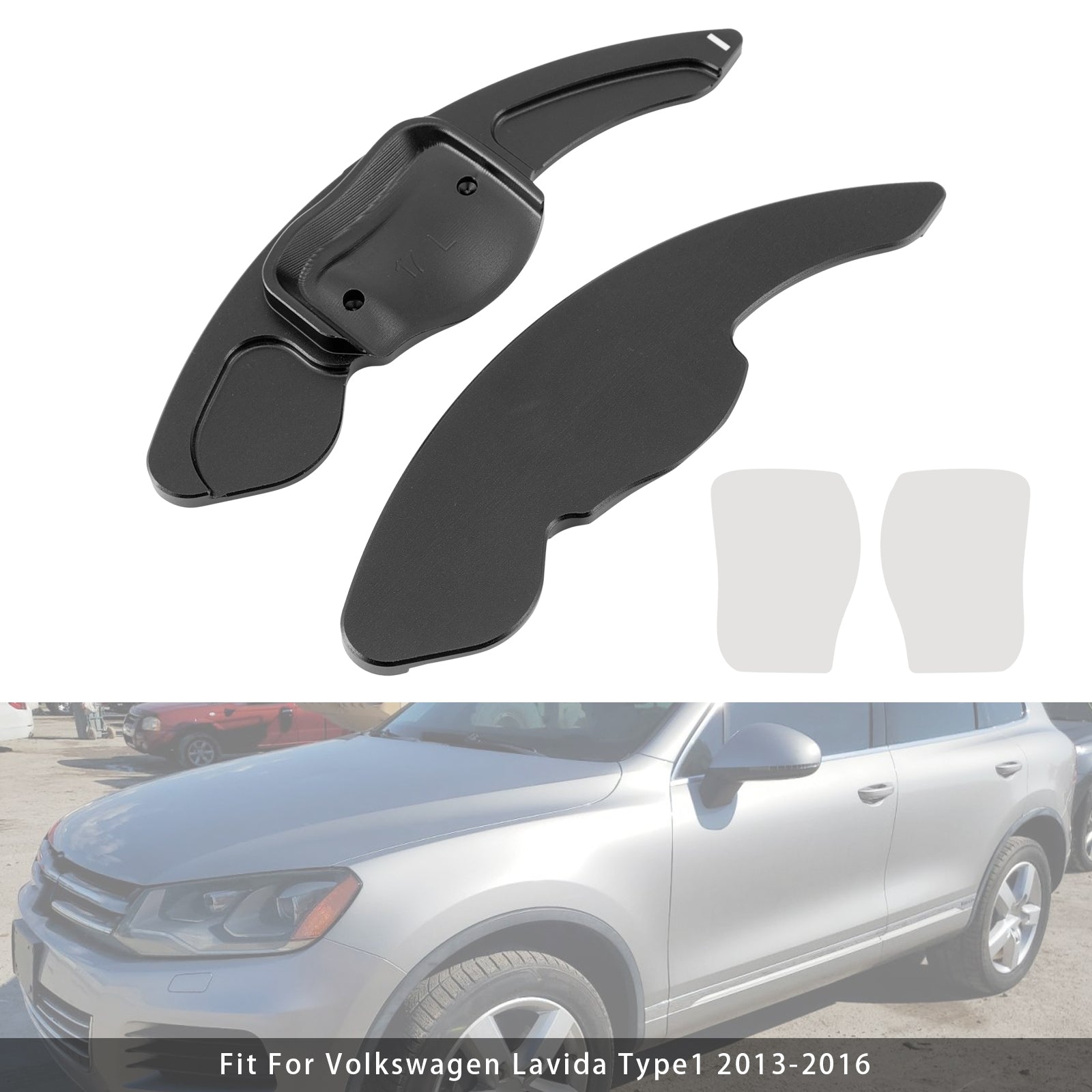 Verlenging van snelheidsverandering pallets achter het wiel voor stoel VW Scirocco