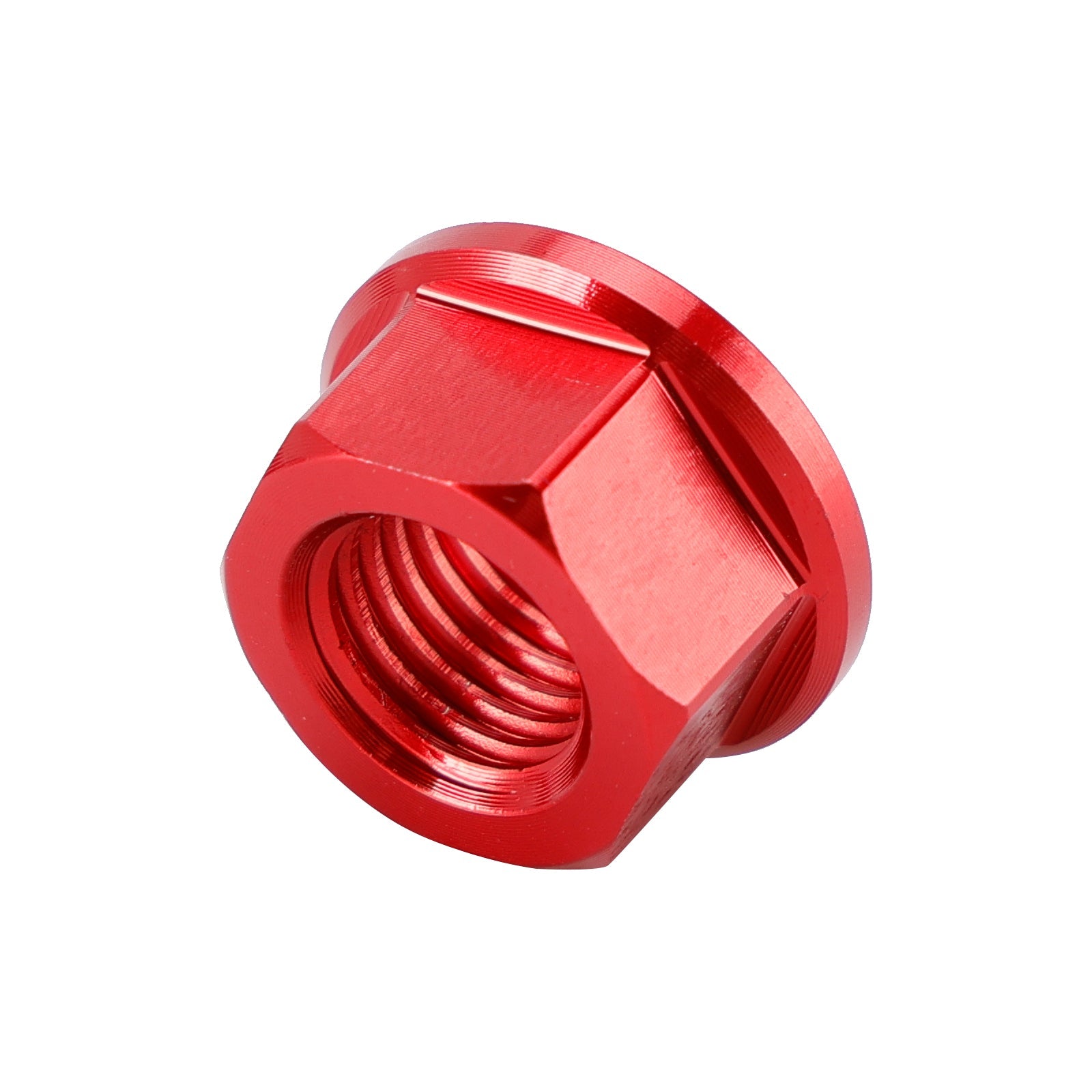 Kit Dado Corona M10x1.25 Rosso per Yamaha YZF-R1 98-14 R3 15-18 YZF-R6 03-21