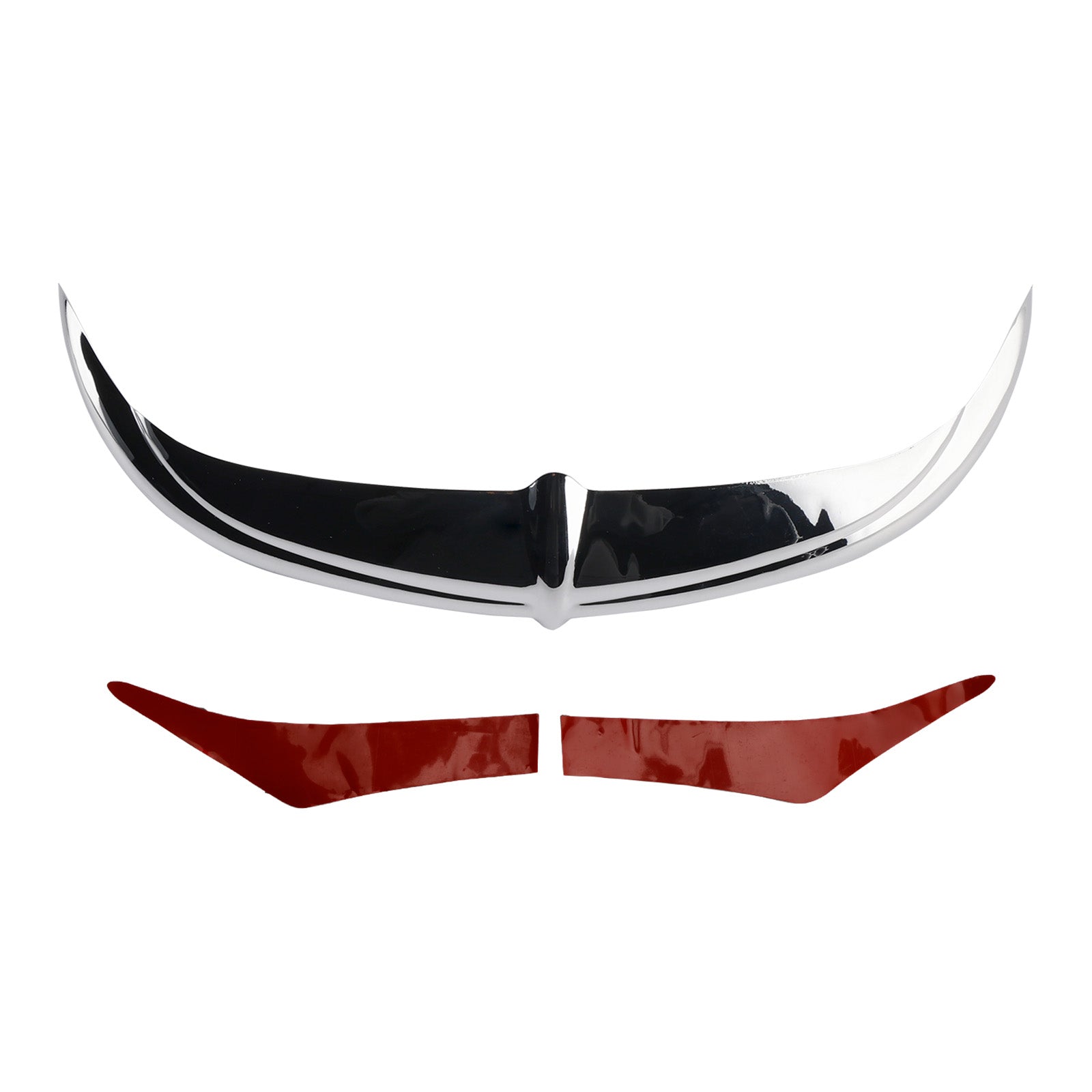 Garniture décorative de carénage Bat Brow Batwing pour trikes Electra Street Glide 96-13