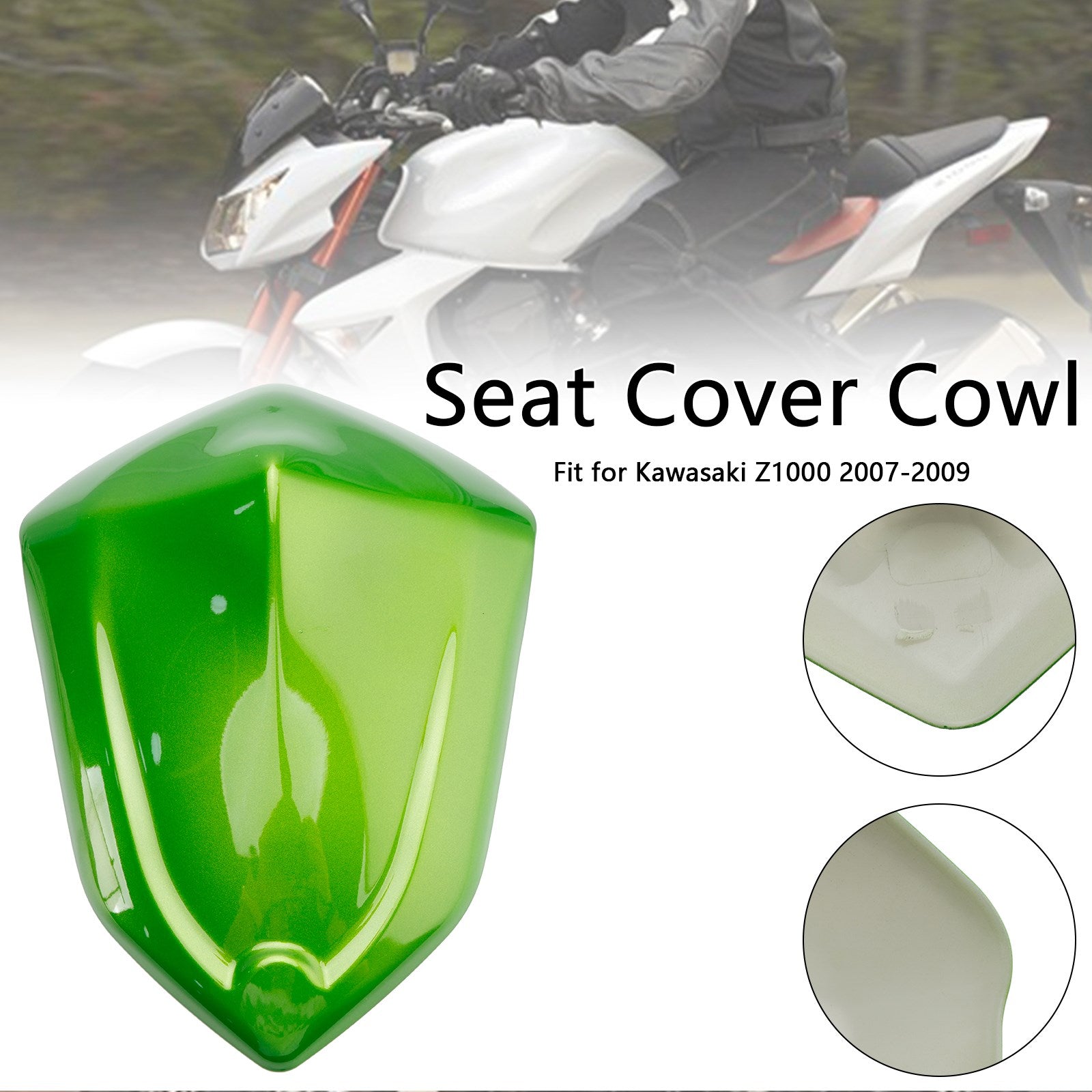 Capot de carénage de siège arrière pour Kawasaki Z1000 2007-2009