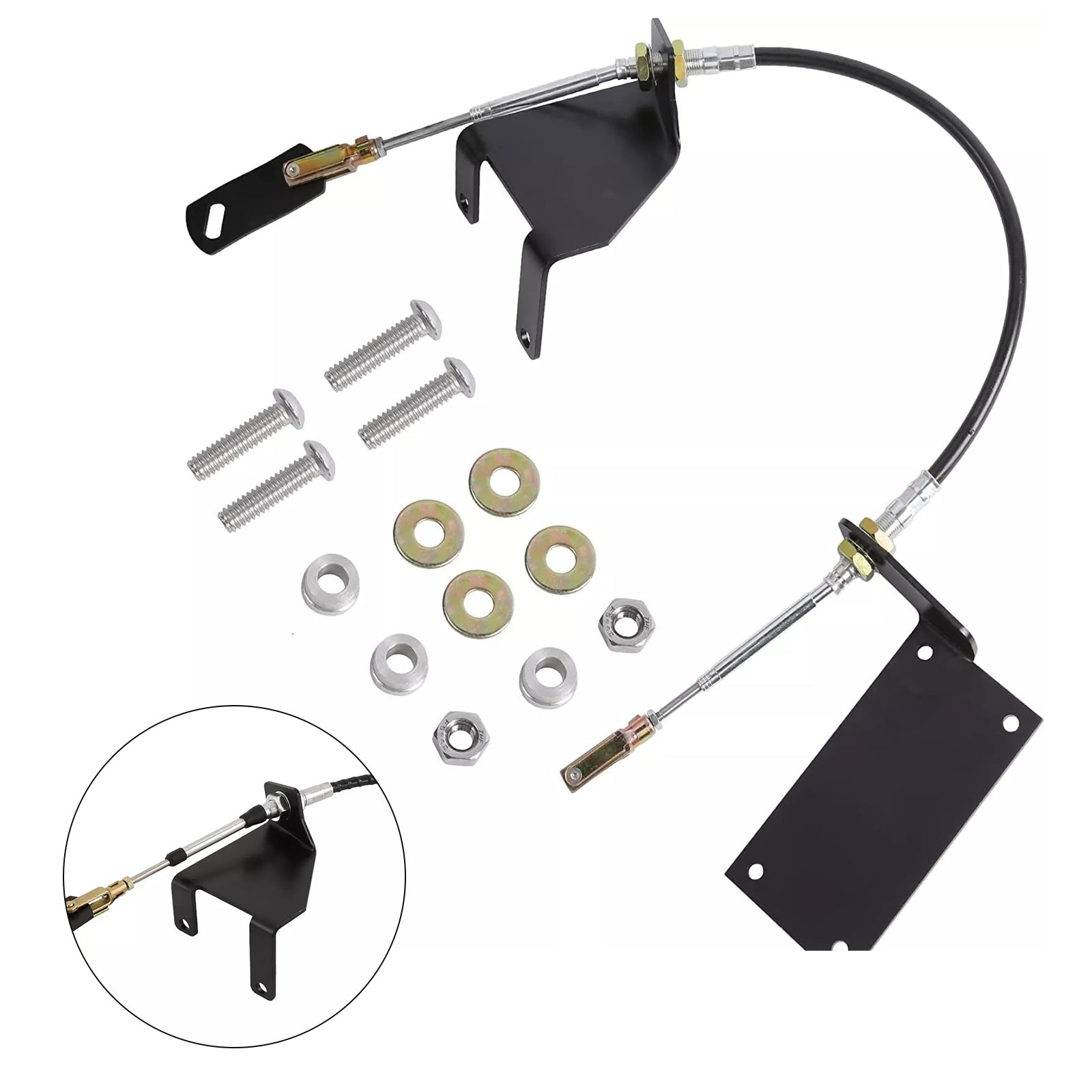 Conexión de cambio de Cable de caja de transferencia de alta resistencia mejorada para Wrangler TJ 1997-2006