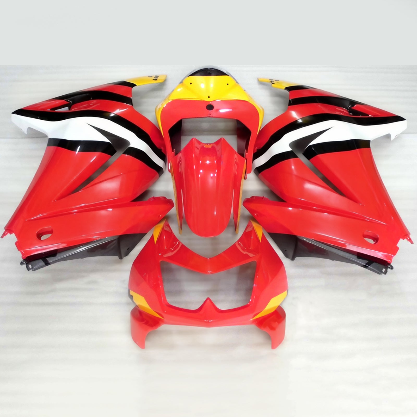 Kit de carénage injecté en plastique ABS pour Kawasaki EX250 Ninja250R 2008-2012