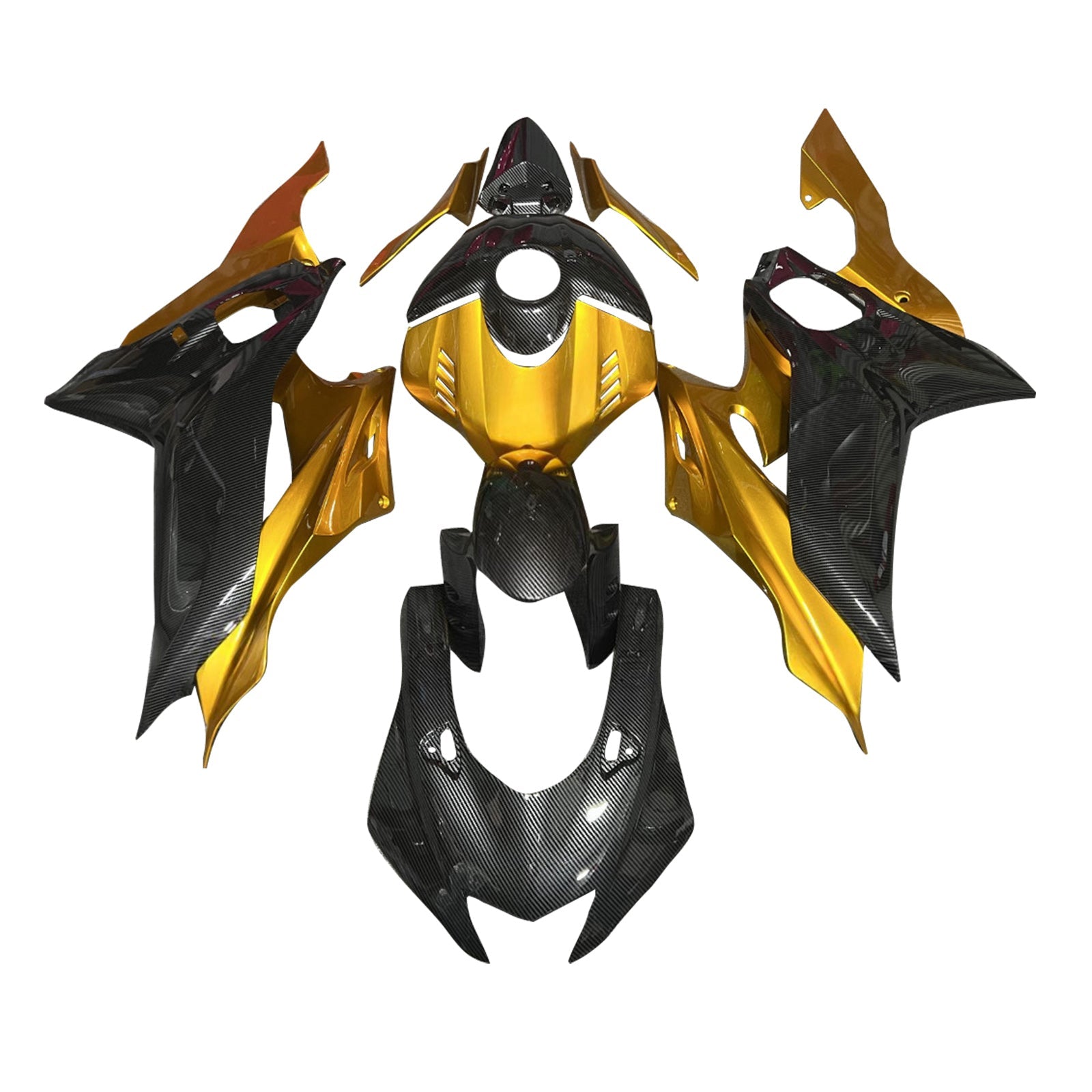 Kit carena iniettata in plastica ABS per Yamaha YZF-R6 2017-2023