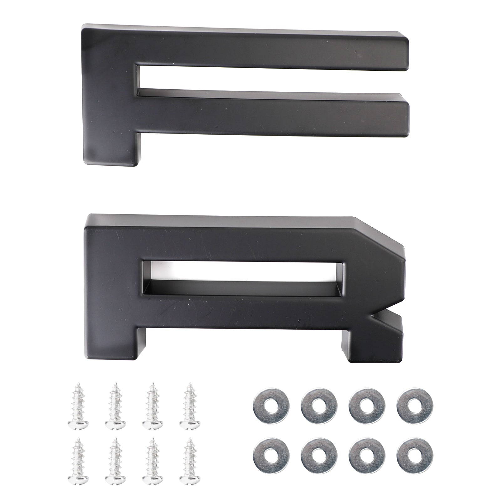 Matte Black Front Bumper Grille pour Ford Transit Custom Trail 2018-2023 W/ 3LED