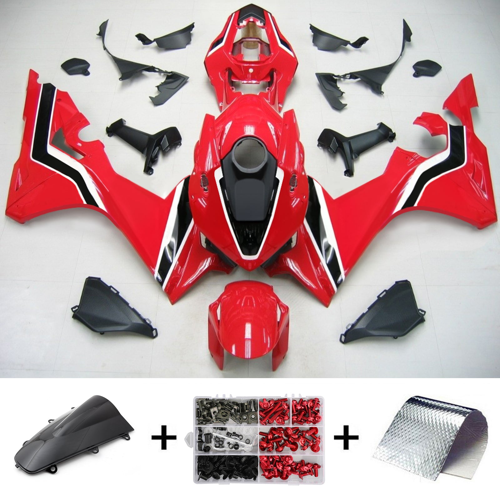 Kit de carénage injecté en plastique ABS pour Honda CBR1000RR-R 2020-2023