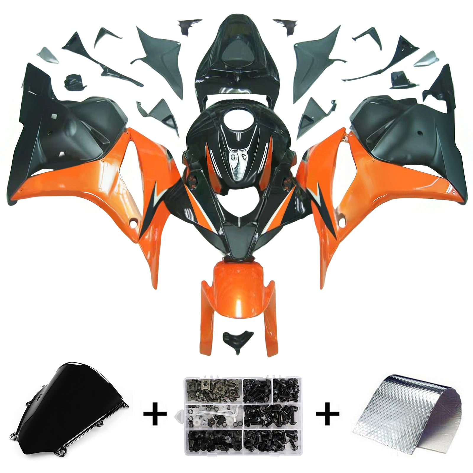 Kit de carénage à injection en plastique ABS pour Honda CBR600RR 2009-2012 F5
