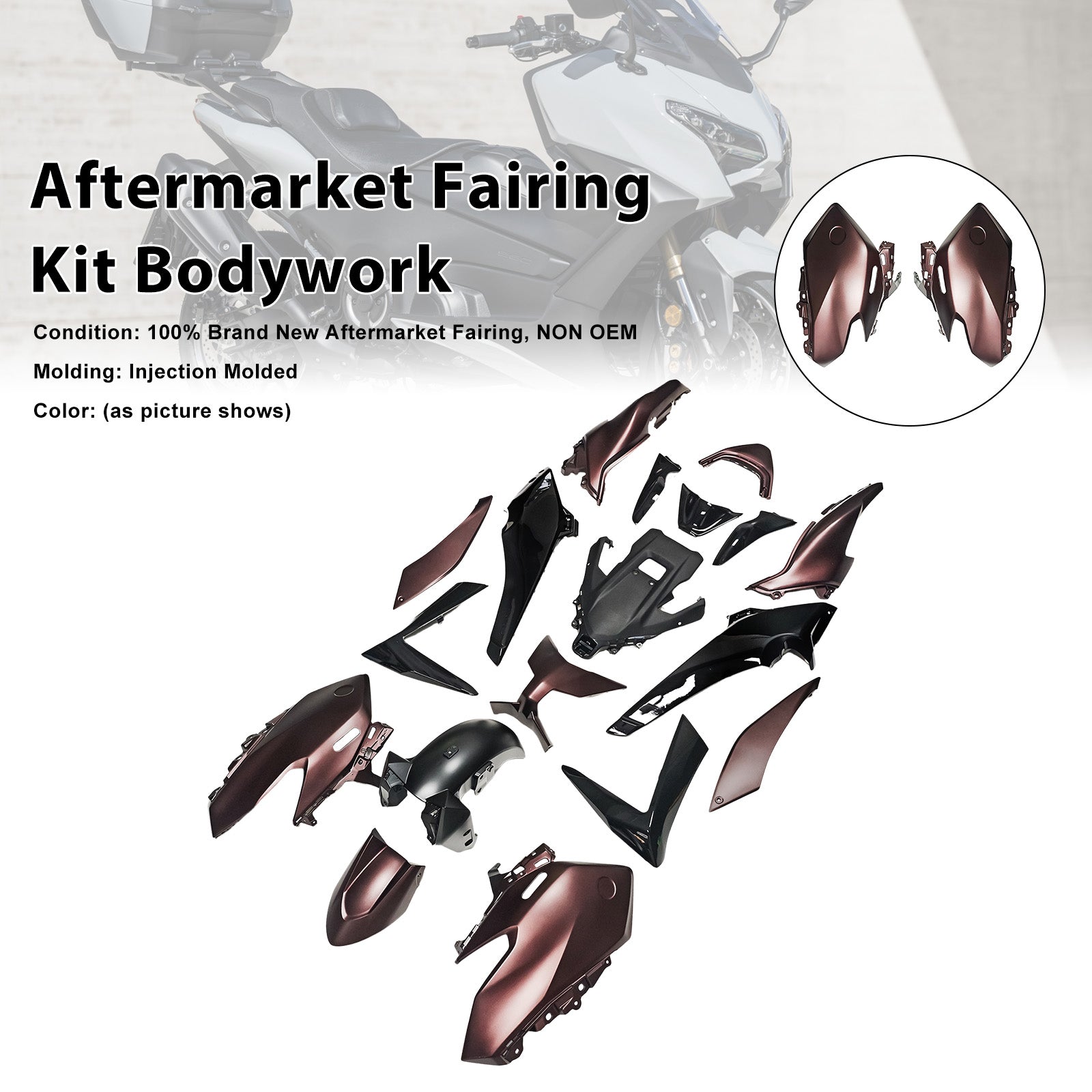 Kit de carénage d'injection pour Yamaha TMAX560 (2025-2026)