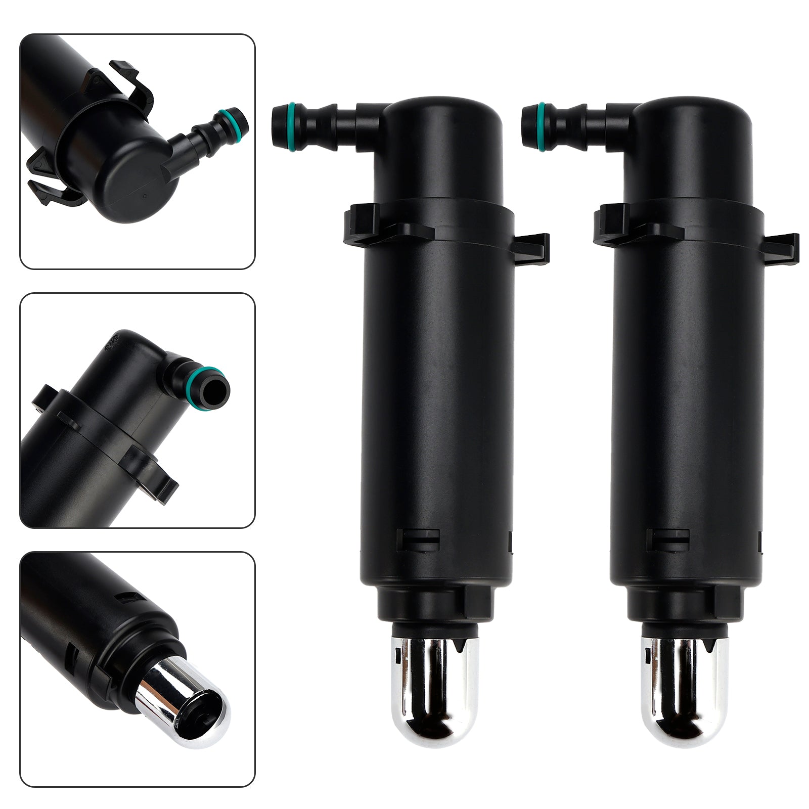 2010-2016 Porsche Pana Meira 1 par de boquillas de lavado de faros delanteros 97062813300