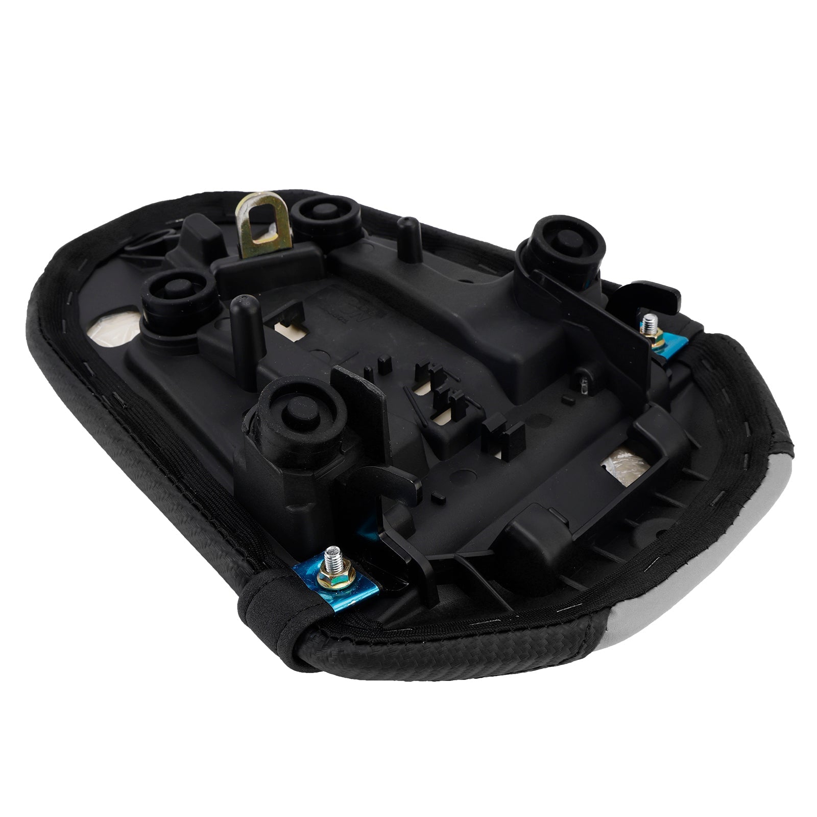 Coussin de selle passager arrière plat en PU noir pour Yamaha MT-07/FZ-07 (à partir de 2025).
