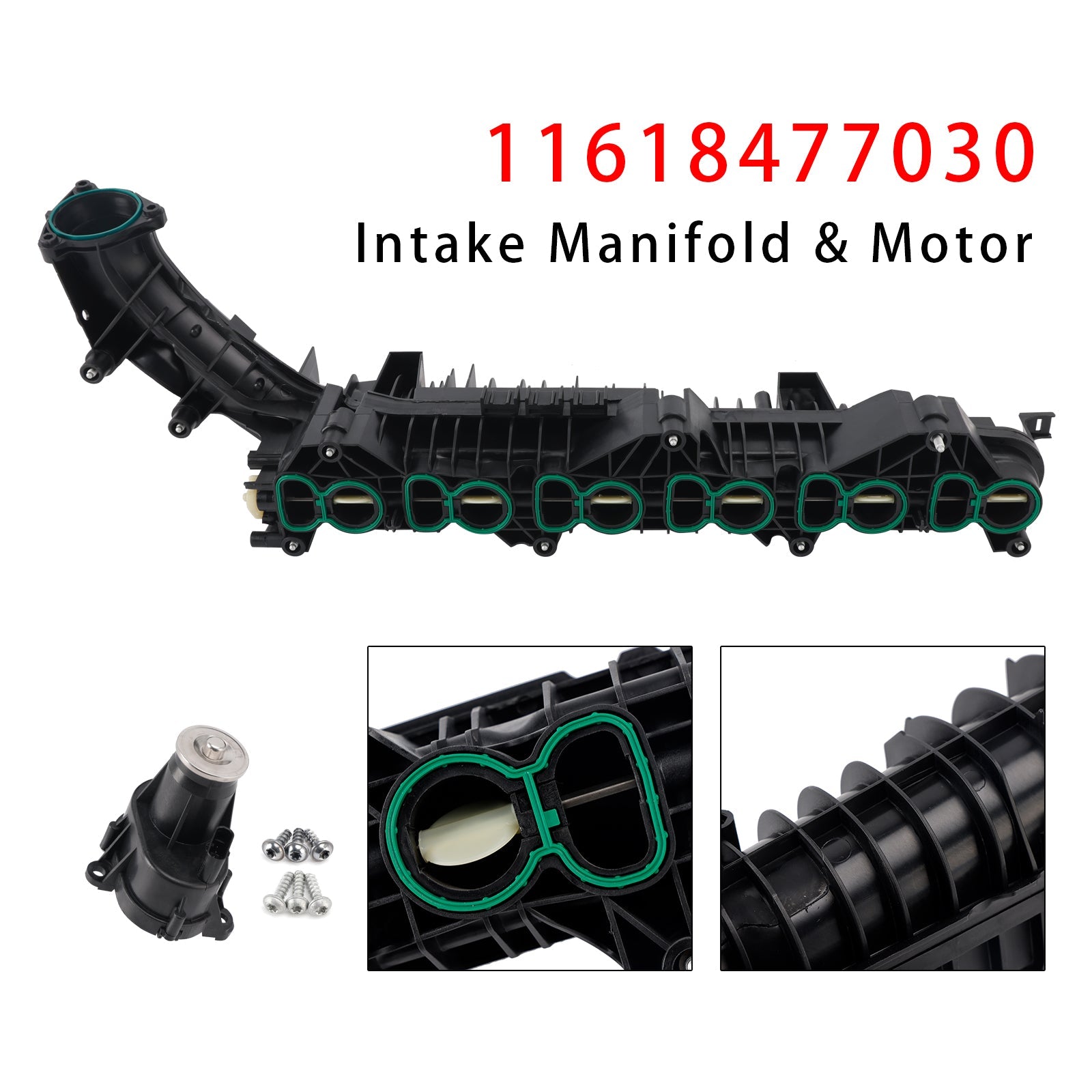 Colector de admisión con motor para BMW B57 G01 G02 G30 G31 G32 11618477030