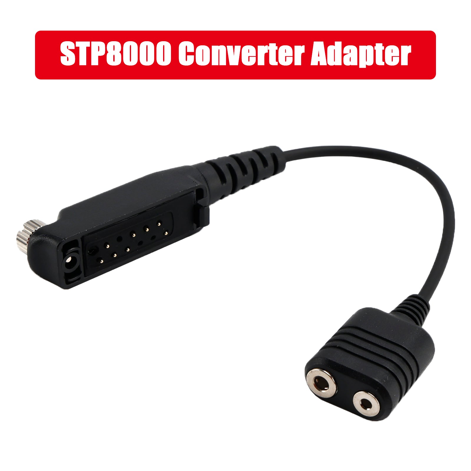 Kabel konwertera portu słuchawek z 2-pinowym interfejsem K do Sepura STP8000 STP8030 STP8035