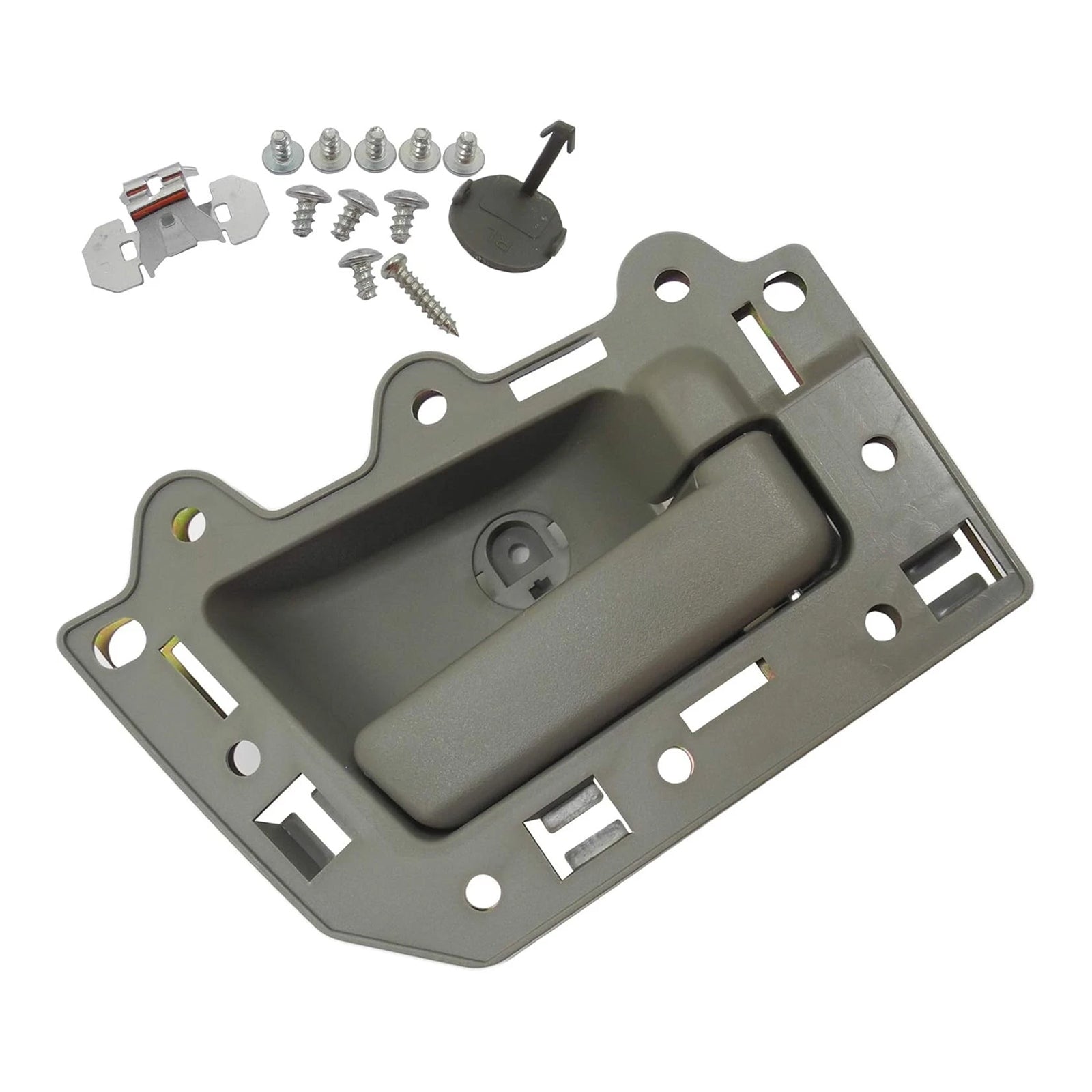 4 poignées de porte intérieures avant et arrière gauche et droite grises pour Jeep Grand Cherokee 2005-2011