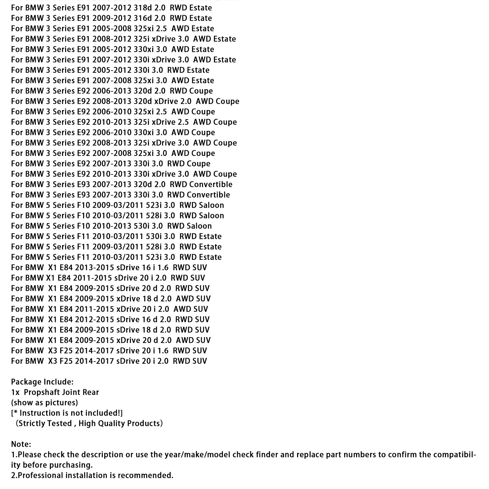 Zadnji prenosnik tesnilo grede 26117527392 za BMW 1 Series 3 5 E81 E90 F10 x1 E84 X3 F25