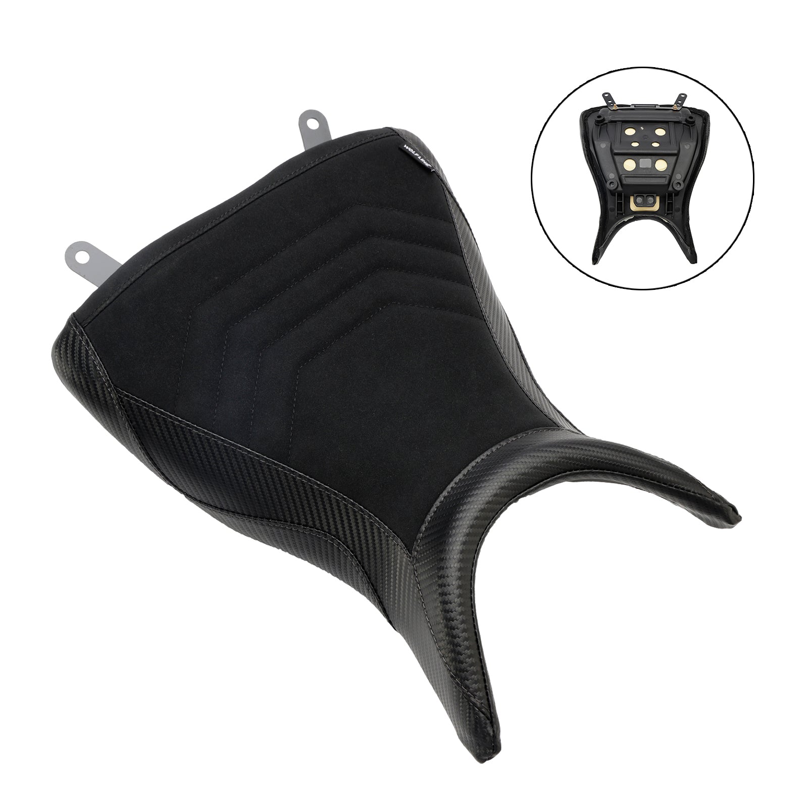 Saddle delantero de Black Raid para Yamaha MT-03 YZF-R3 2015-2023