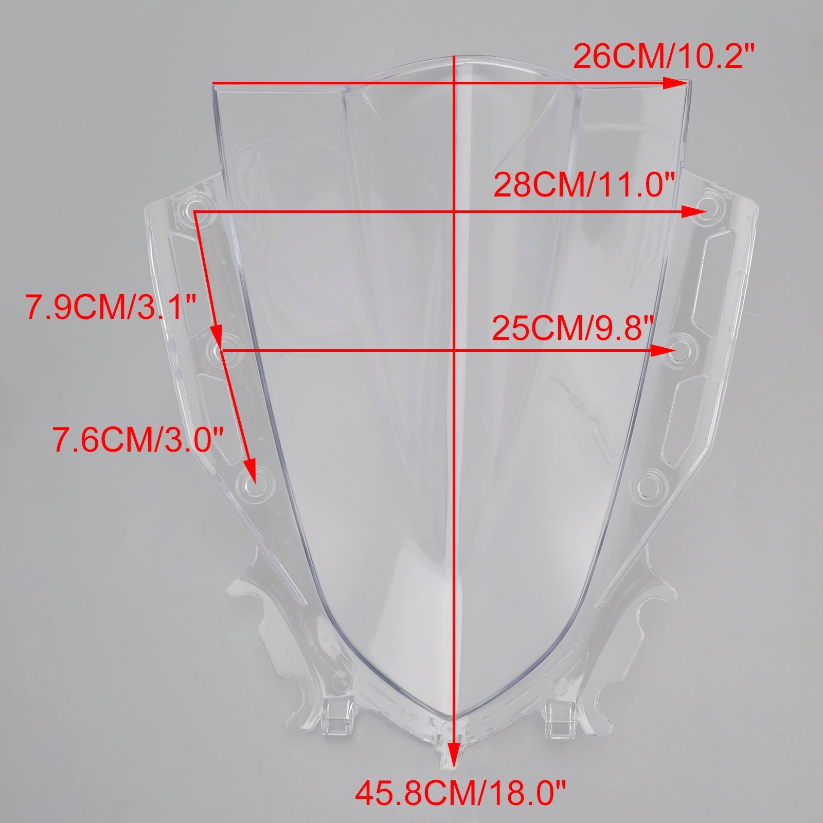 Pare-brise pour YAMAHA YZF R15 V4 2021-2024