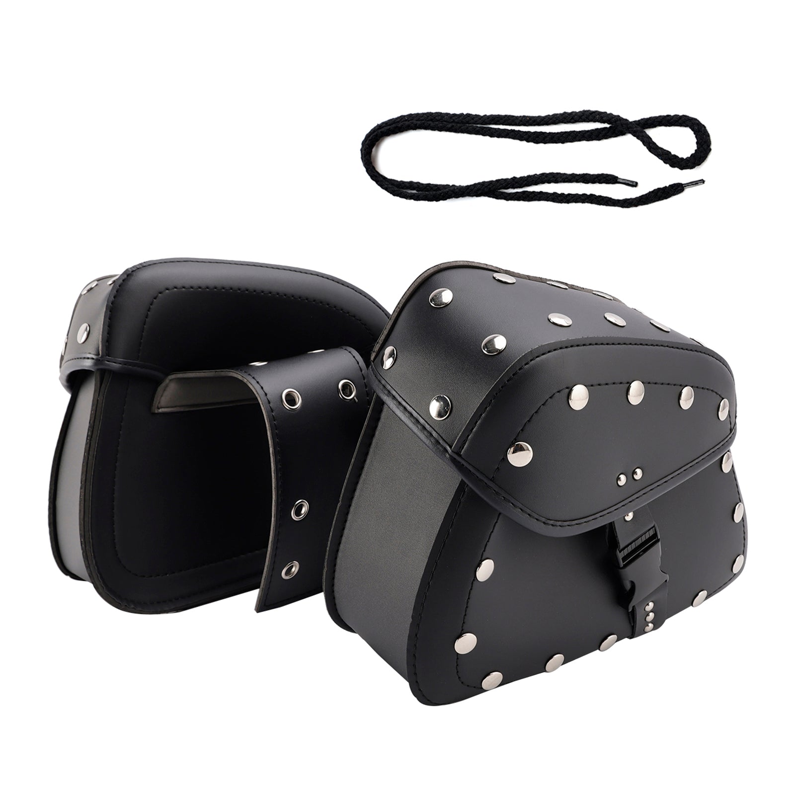 Bolso lateral universal PU 22 L para motocicleta