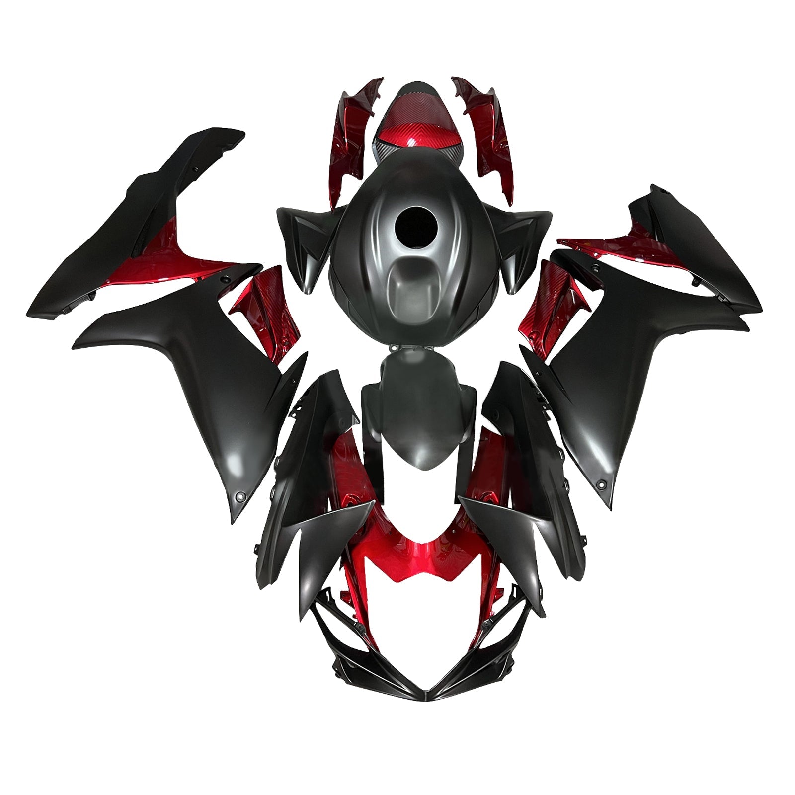 Kit di carenza iniettato in plastica ABS per Suzuki GSXR 600/750 2011-2025 K11