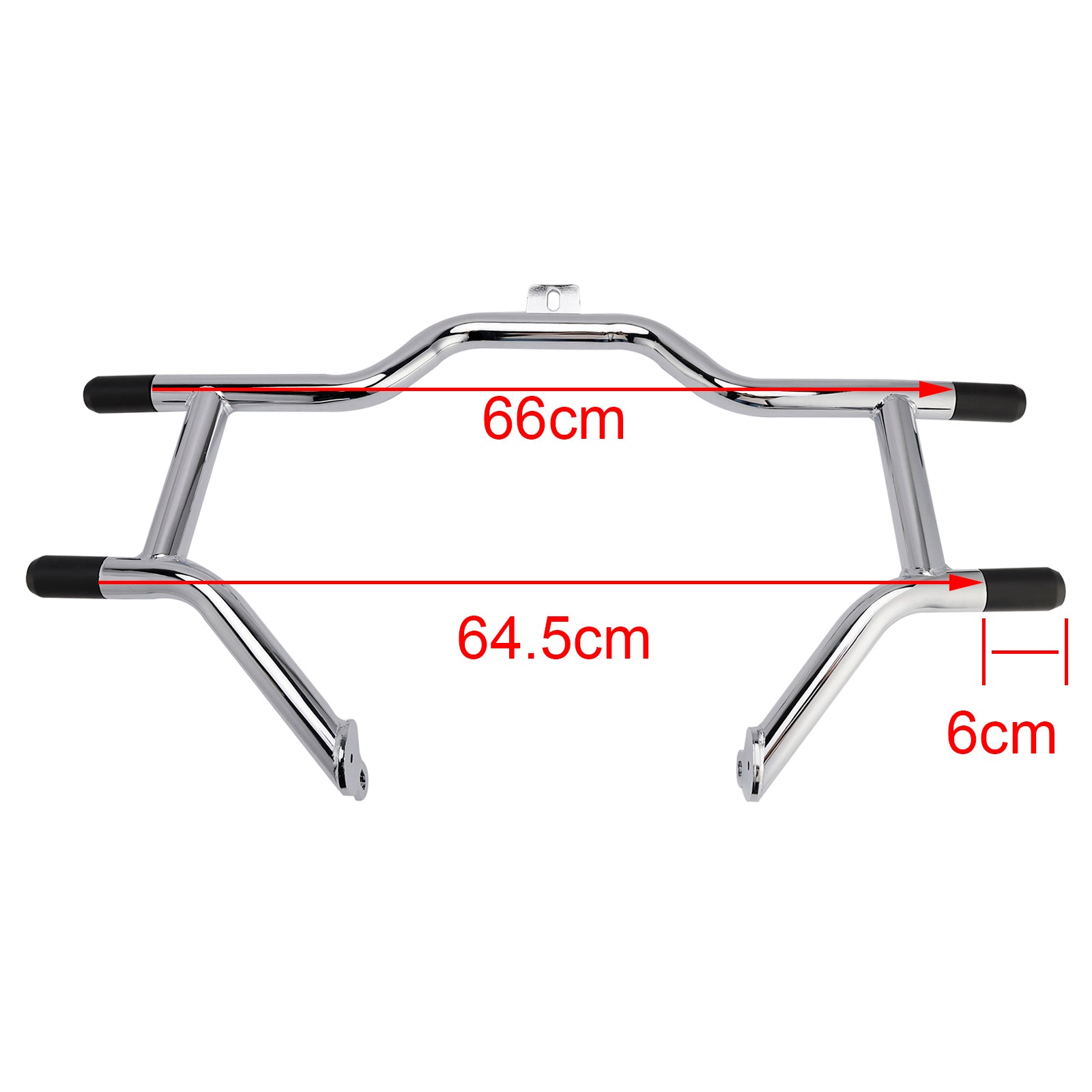 Odbijač, ščitnik motorja, opornik oklepa in komplet zaščitnih zaščit za Honda Civic Road King (črna)