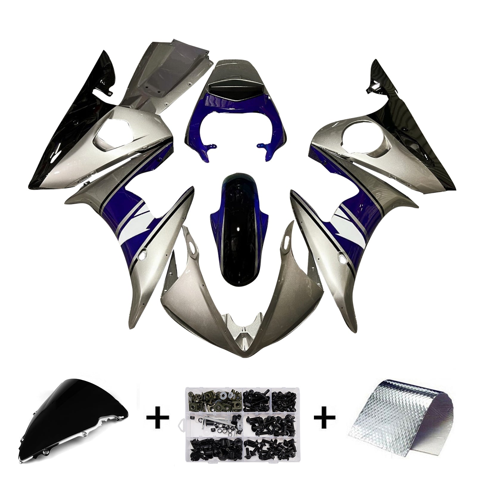 Kit carena iniezione per Yamaha YZF-R6 2003-2004 e R6S 2006-2009