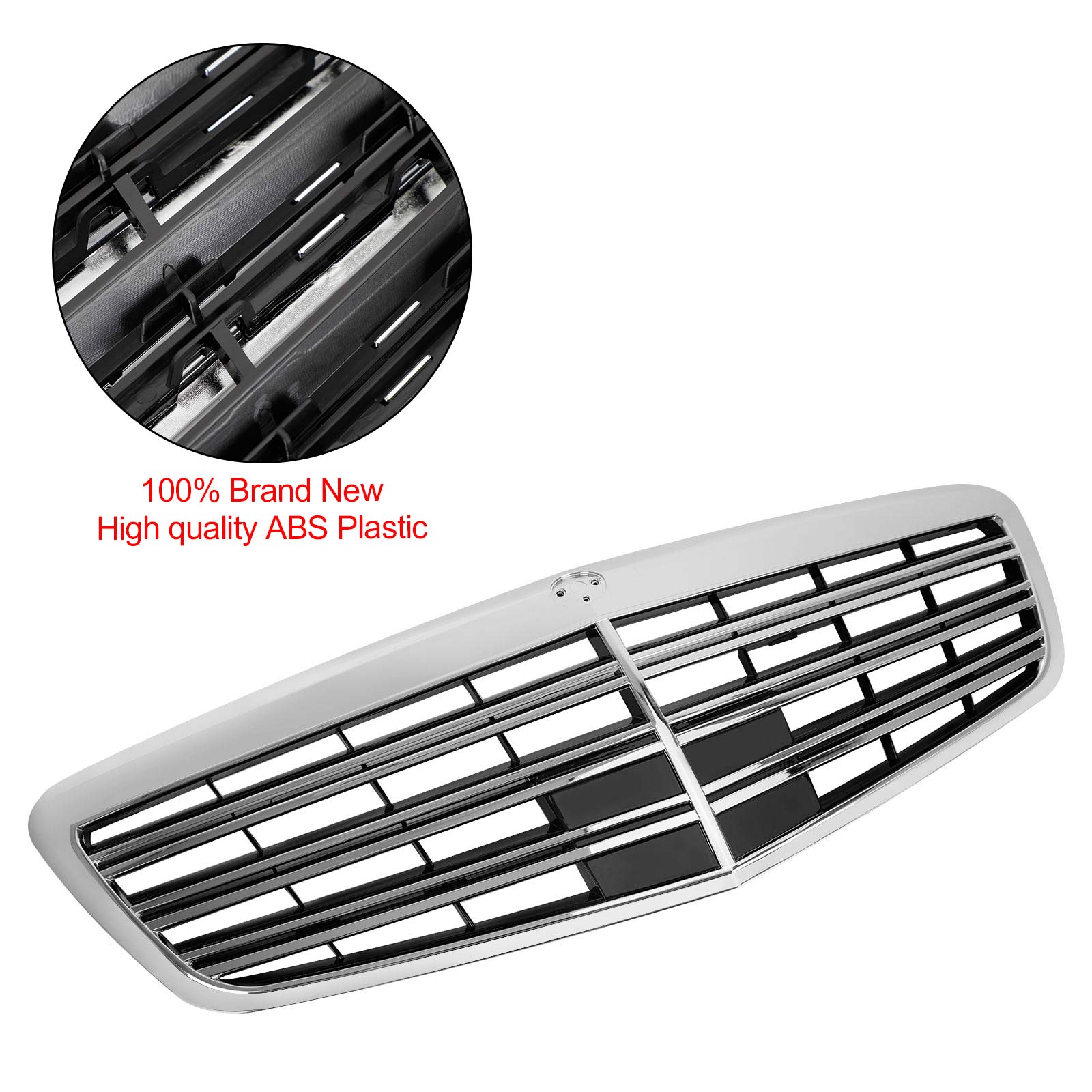 Grille de pare-chocs avant style AMG pour Mercedes-Benz S-Class W221 S400 S450 S550 S600 S65 S63 2010-2013, pièce générique 22188000837712