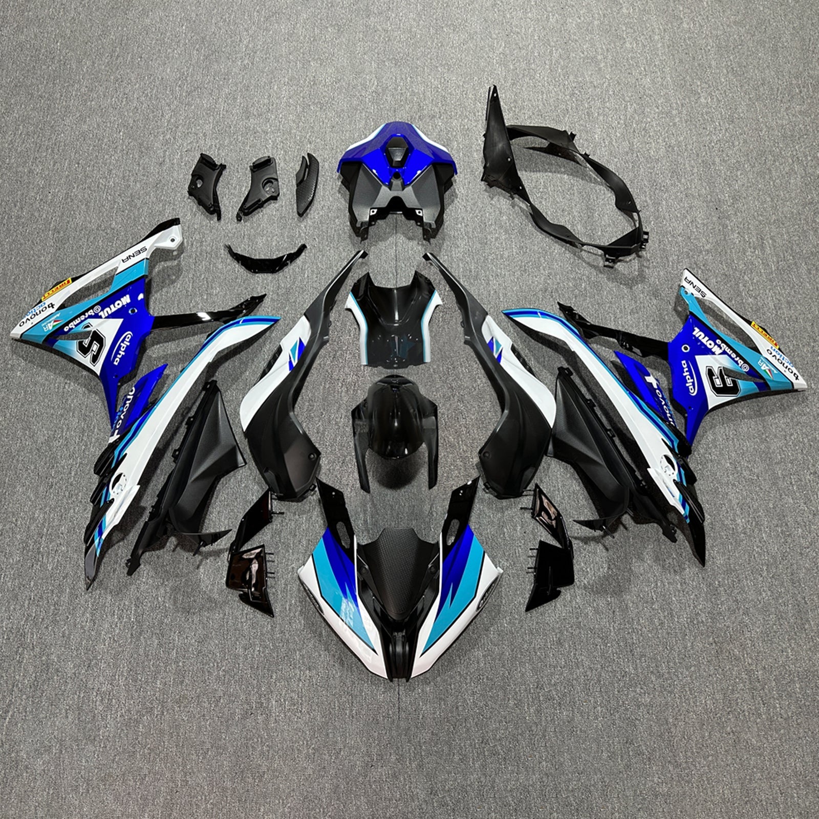 Kit de carénage d'injection pour BMW S1000RR 2023-2024 Carrosserie Plastique ABS
