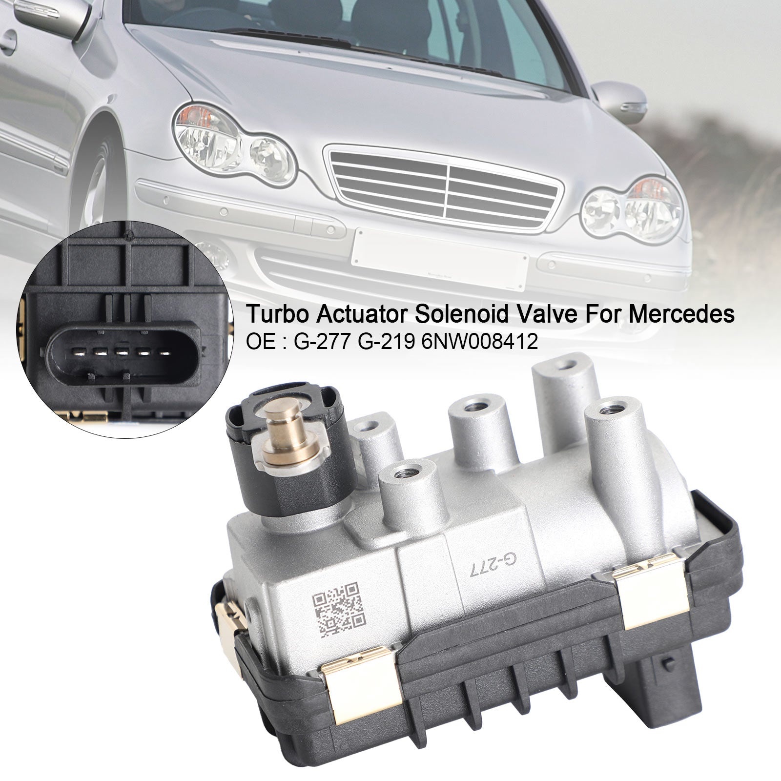 Turbo Actuator Solenoid Valve pour Mercedes 280 320 CDI G-277 6NW009420
