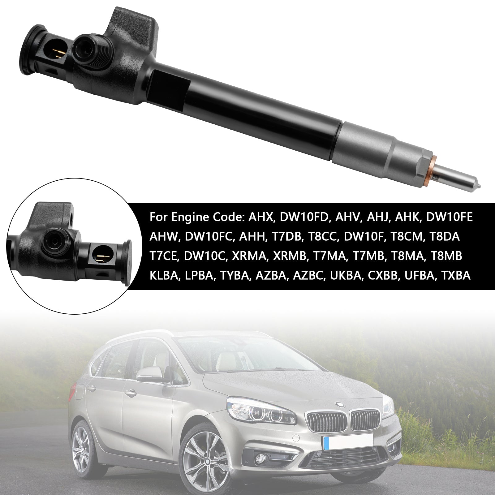 1 Uds. Inyector de combustible diésel Delphi 28388960 9674984080 28602948