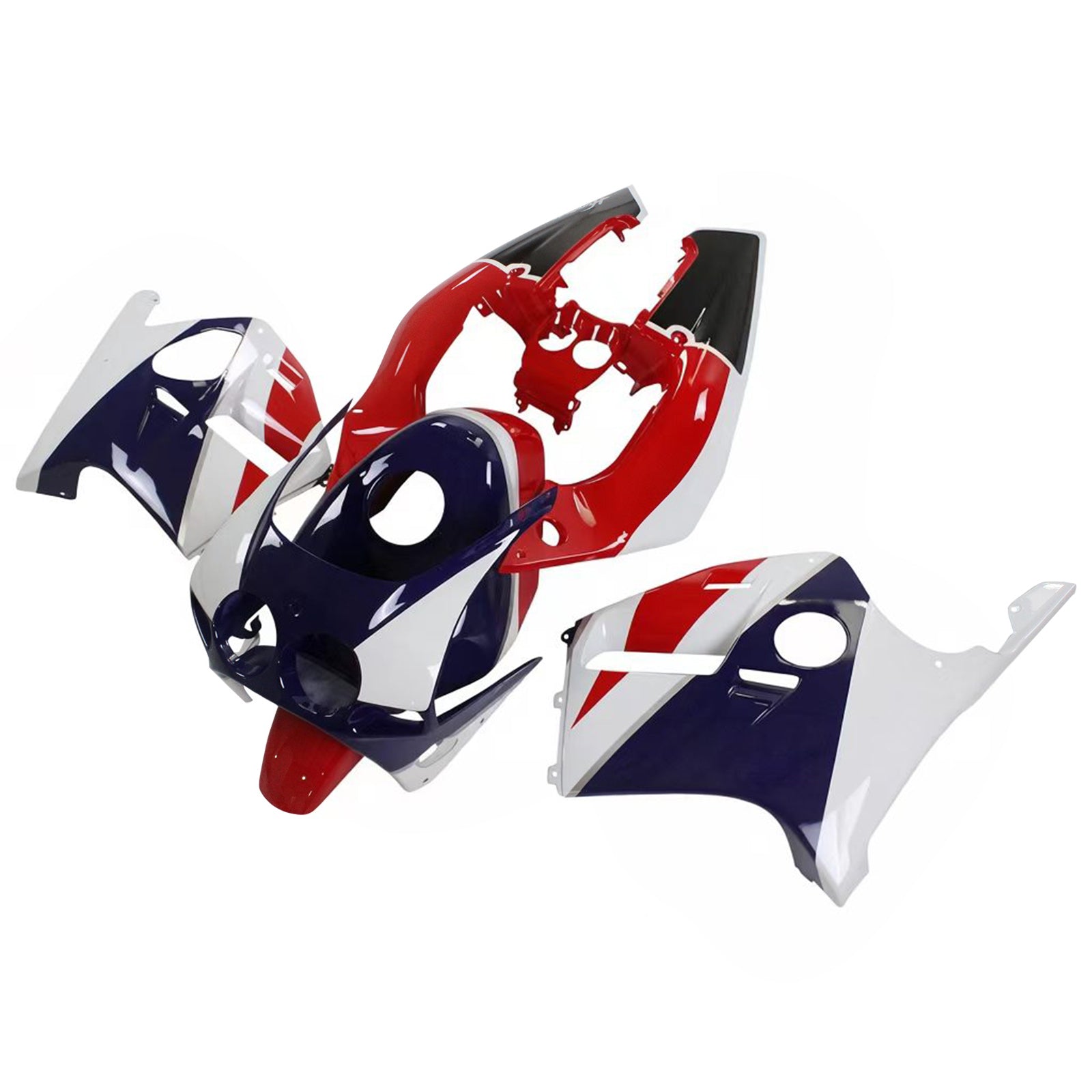 Kit de carénage en plastique injecté pour Honda CBR250RR MC19 1988-1989