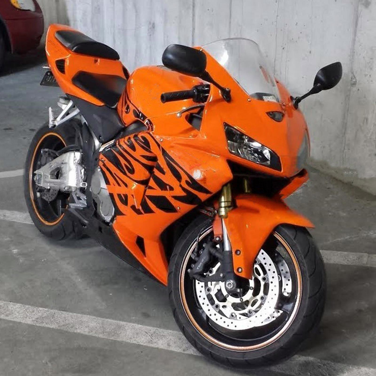 Kit de carénage par injection, carrosserie en plastique ABS pour Honda CBR600RR 2005-2006 F5