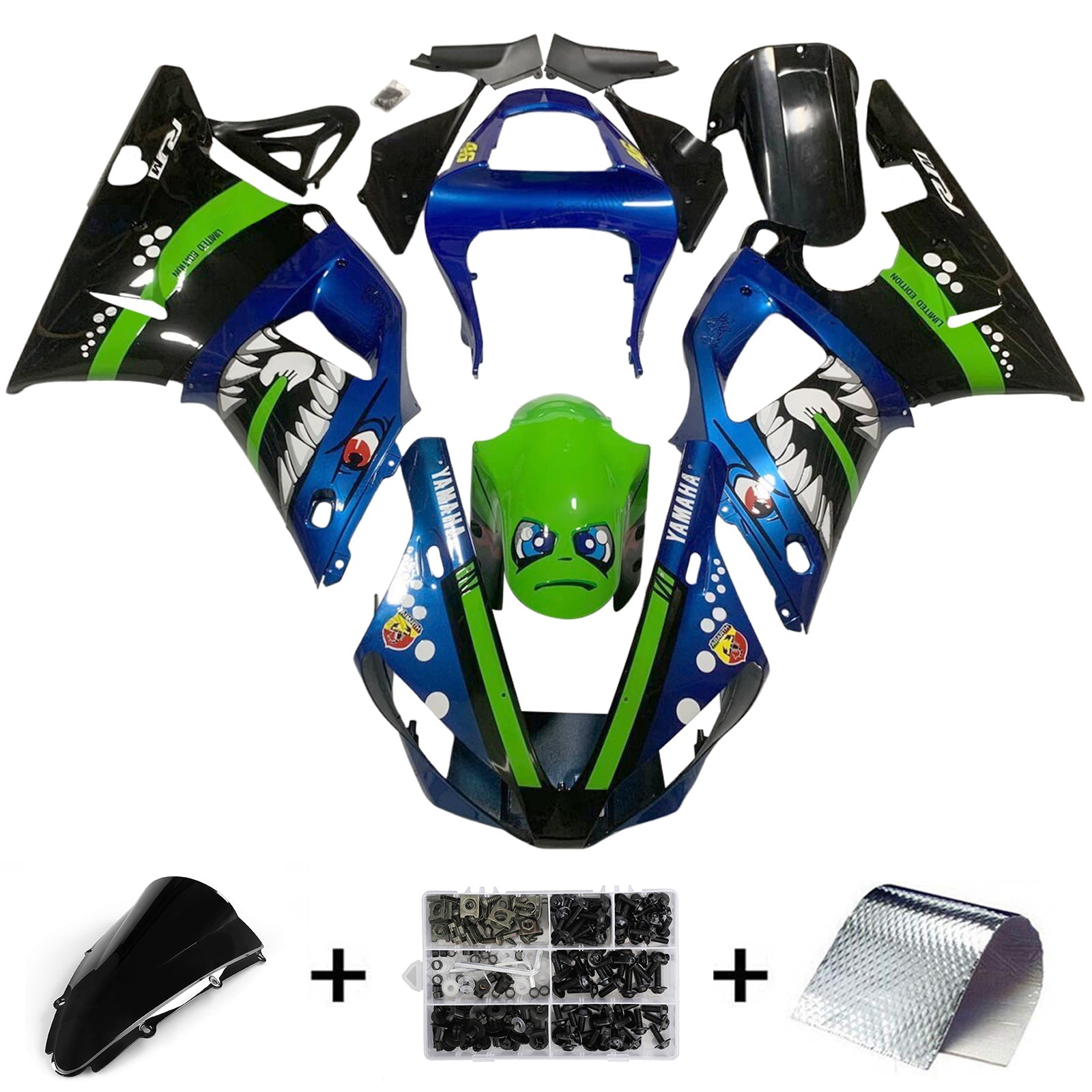 2000-2001 Yamaha YZF 1000 R1 komplet za vbrizgavanje