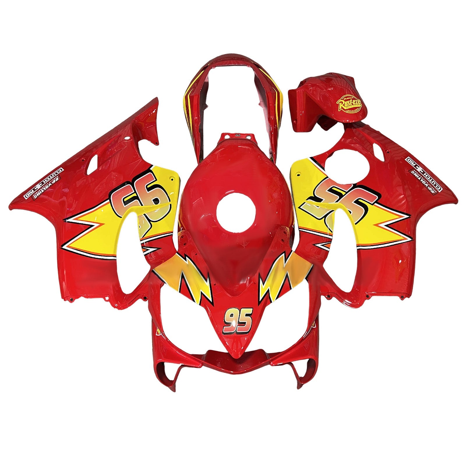 Kit van een tekort geïnjecteerd in ABS-plastic voor Honda CBR600 F4I 2004-2007