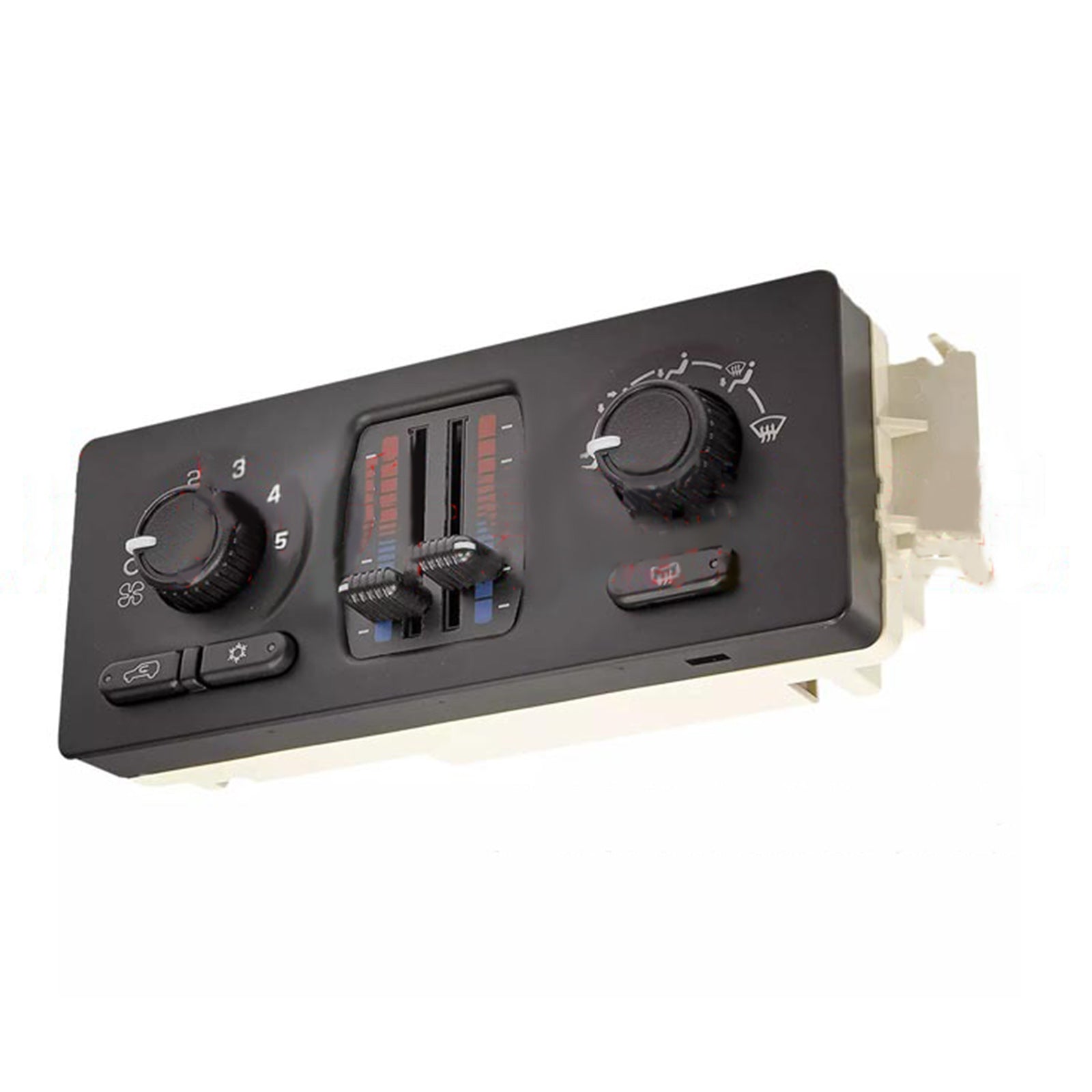 Panel del módulo de control de clima GMC Sierra 1500 HD 2005-2006 con calentador manual y aire acondicionado 599-210XD