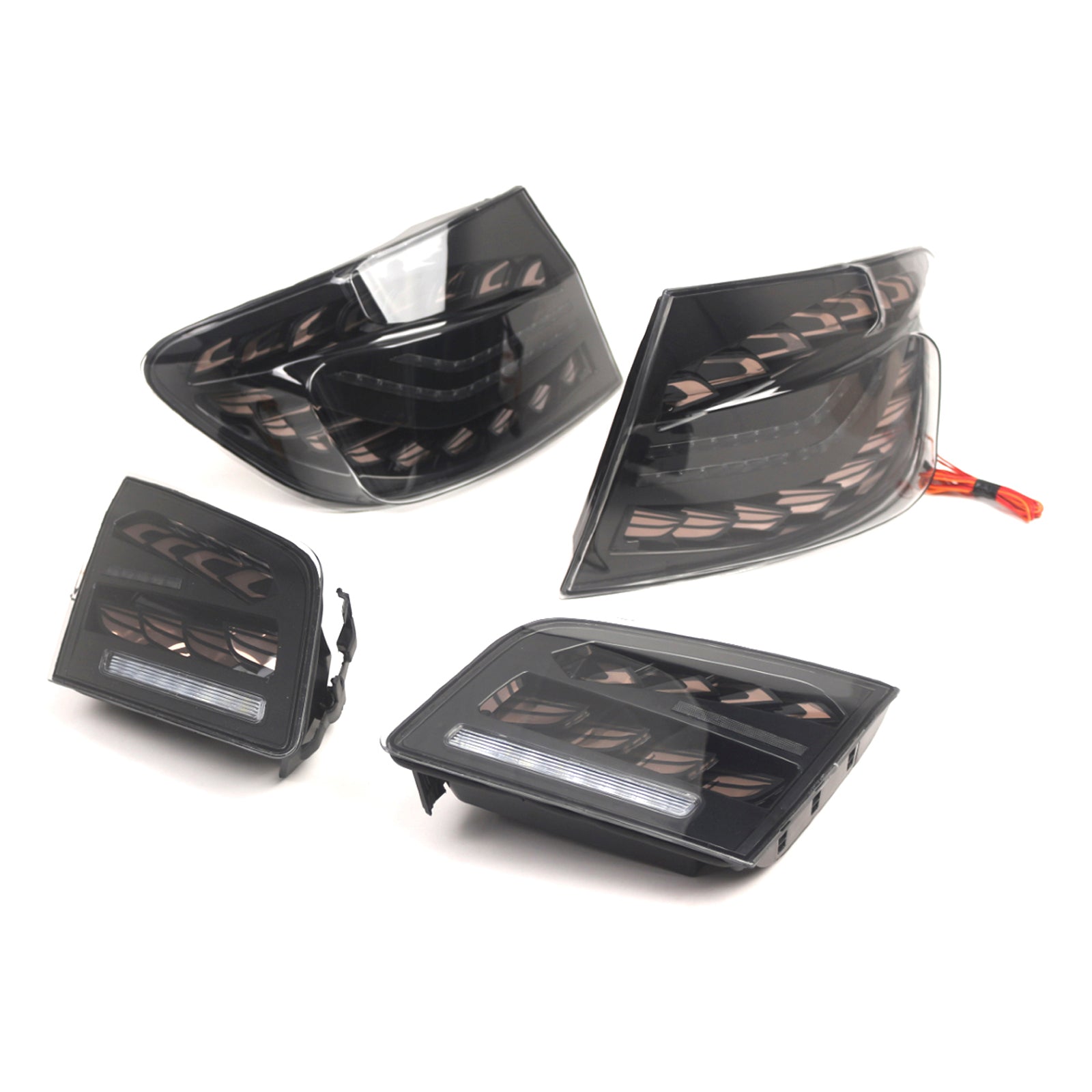 Luci posteriori a LED fumo per BMW Serie 5 di 6a generazione (2010-2016) (5F10, F18, M5, L&R)