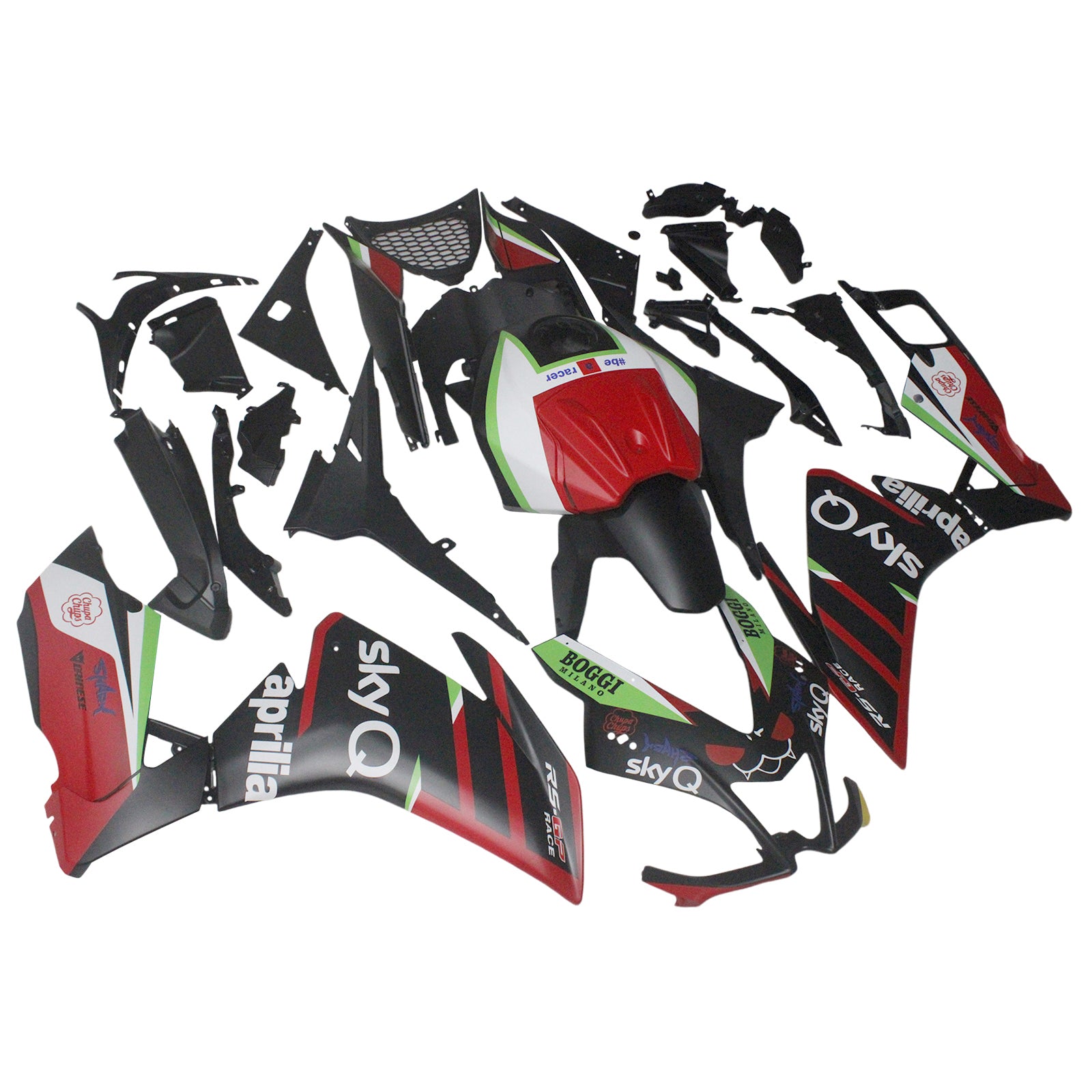 Amotopart Aprilia RS4 125 50 2012-2016 Kit Carrosserie