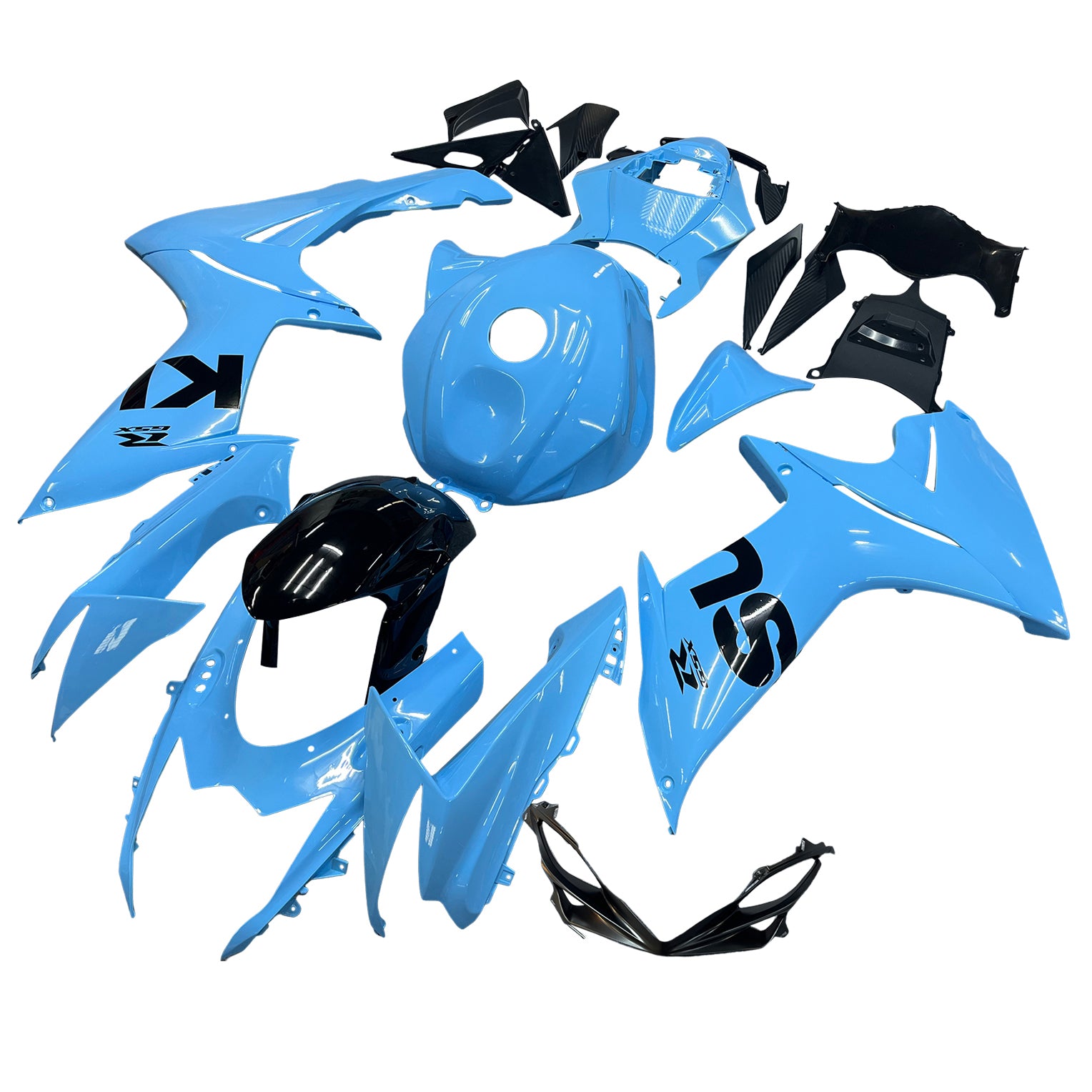 2011-2025 Suzuki GSXR 600/750 K11 Kit de carénage injection Amotopart Bodywork Plastic