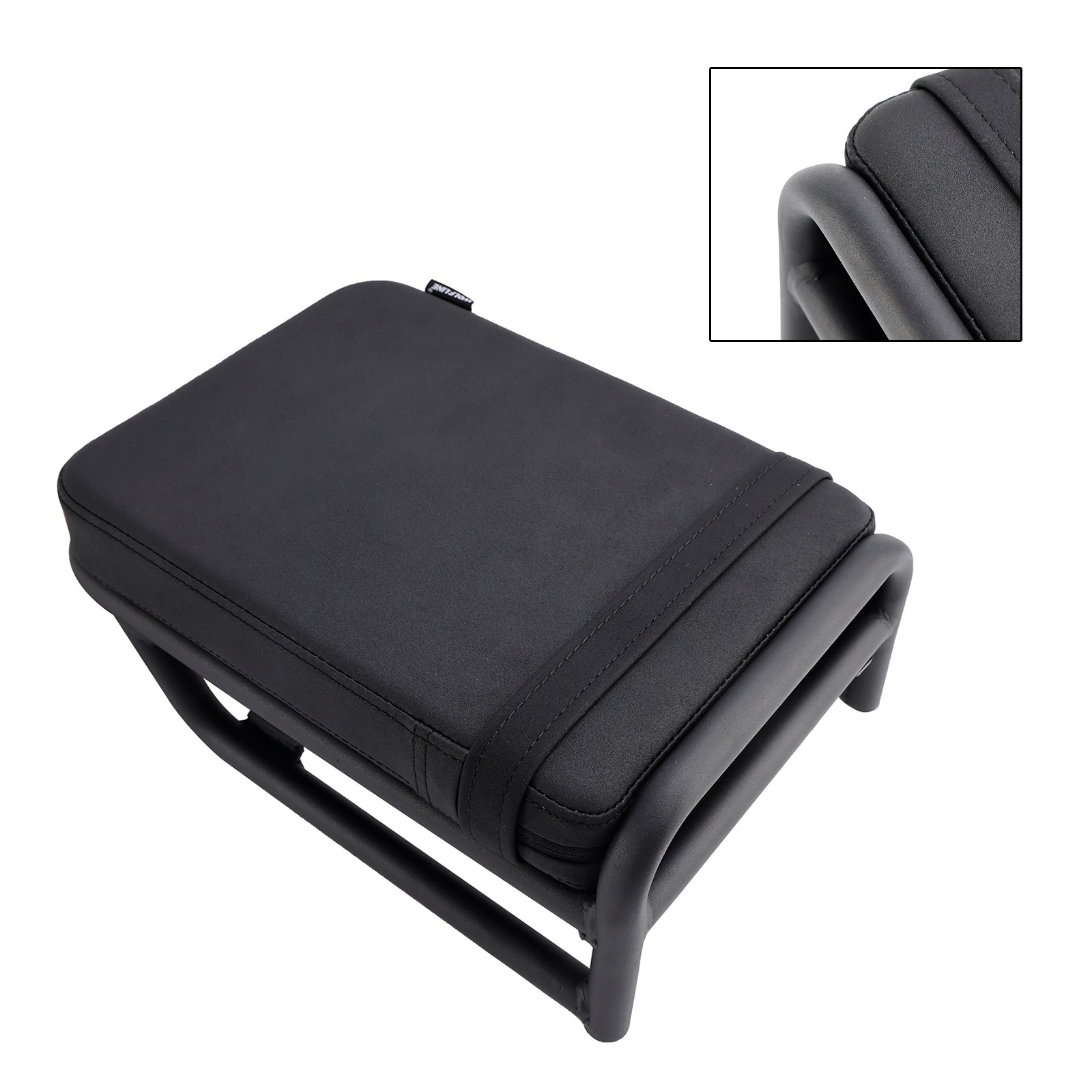 Pasajero pasajero cojín de pasajero poliuretano negro para Honda CT125 Huntercub 125 2020-2023