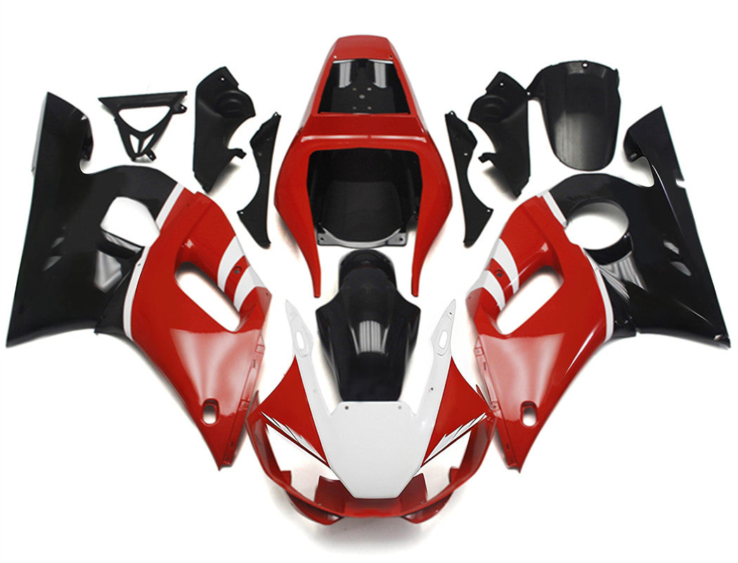 Kit de carénage à injection en plastique ABS pour Yamaha YZF 600 R6 1998-2002
