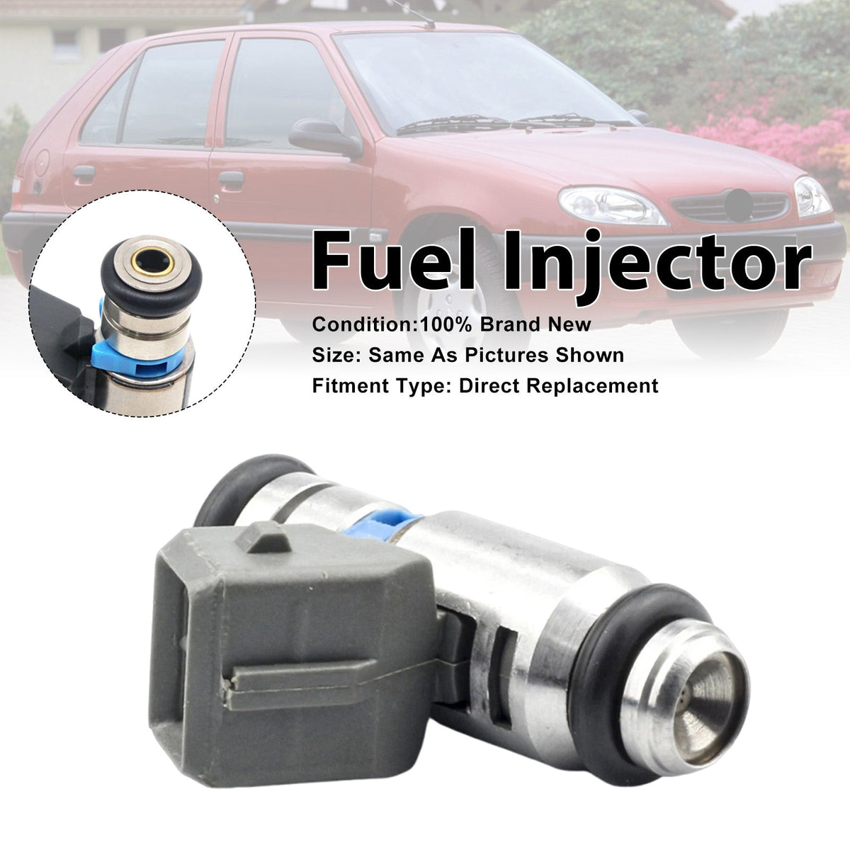 1 brandstofinjector voor Fiat Coupé 175 (1996-2000) en Stilo 192 (2001-2008) - iwp006