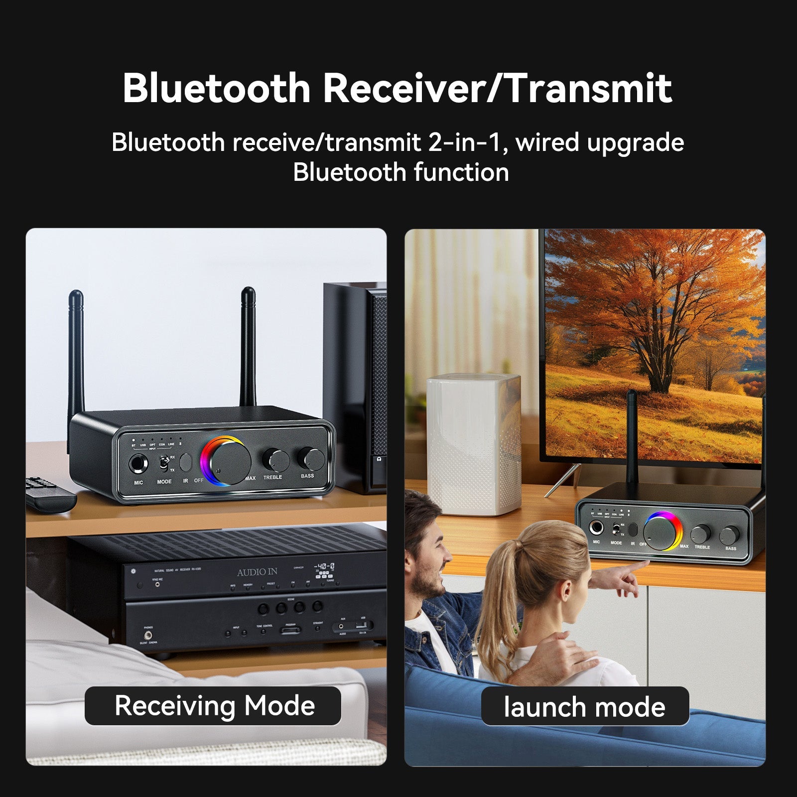 Odbiornik Bluetooth 5.3 Adapter Bluetooth U Disk Bezstratny moduł nadajnika audio