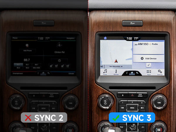 Module d'interface de mise à niveau Apple USB CarPlay pour Ford F-150 2017-2020 Sync 3 Media Hub HC3Z-19A387-H