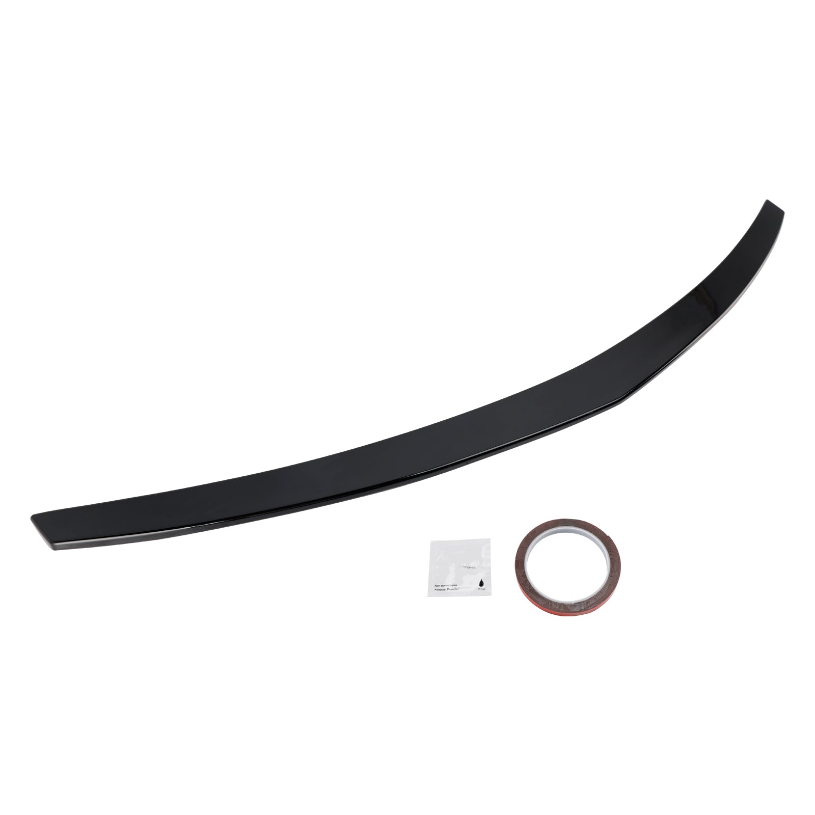 Spoiler posteriore nero lucido per Mercedes-Benz Classe E W207 Coupé 2010-2017