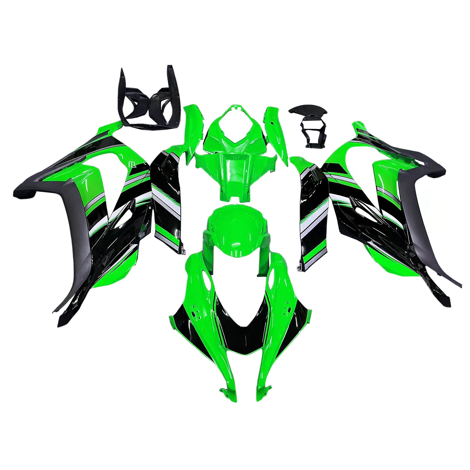Kit de carénage injecté en plastique ABS pour Kawasaki ZX10R 2016-2020