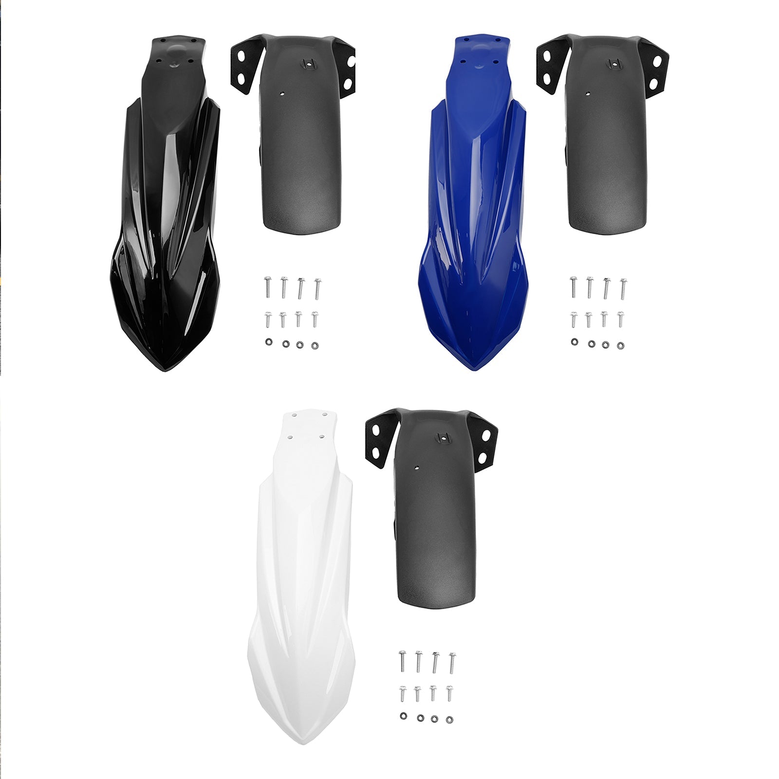 Wysokie przednie błoto dla Yamaha Tenere 700 2019-2024