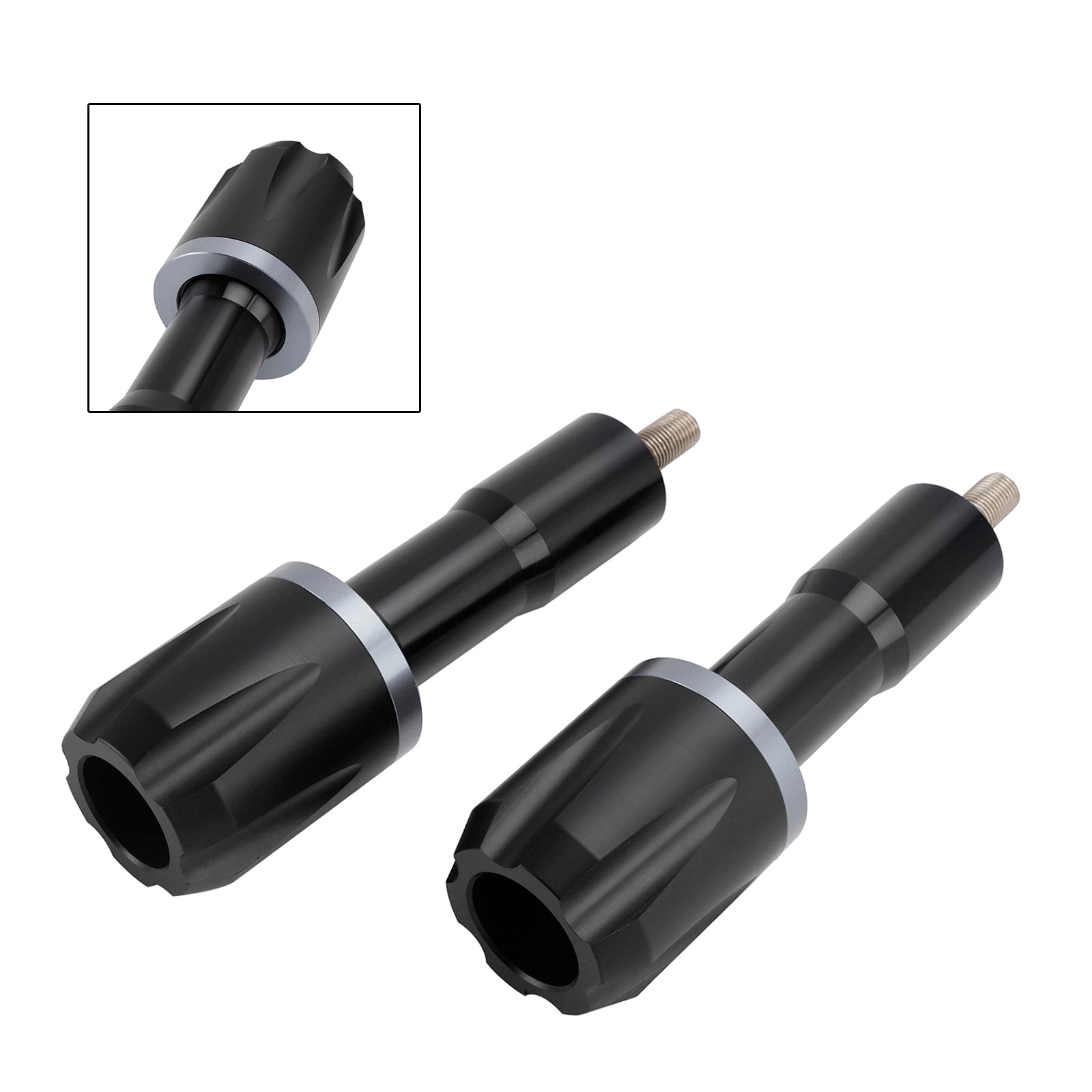 Protection de cadre en aluminium pour Yamaha YZF-R7 2021-2023, bleu et noir