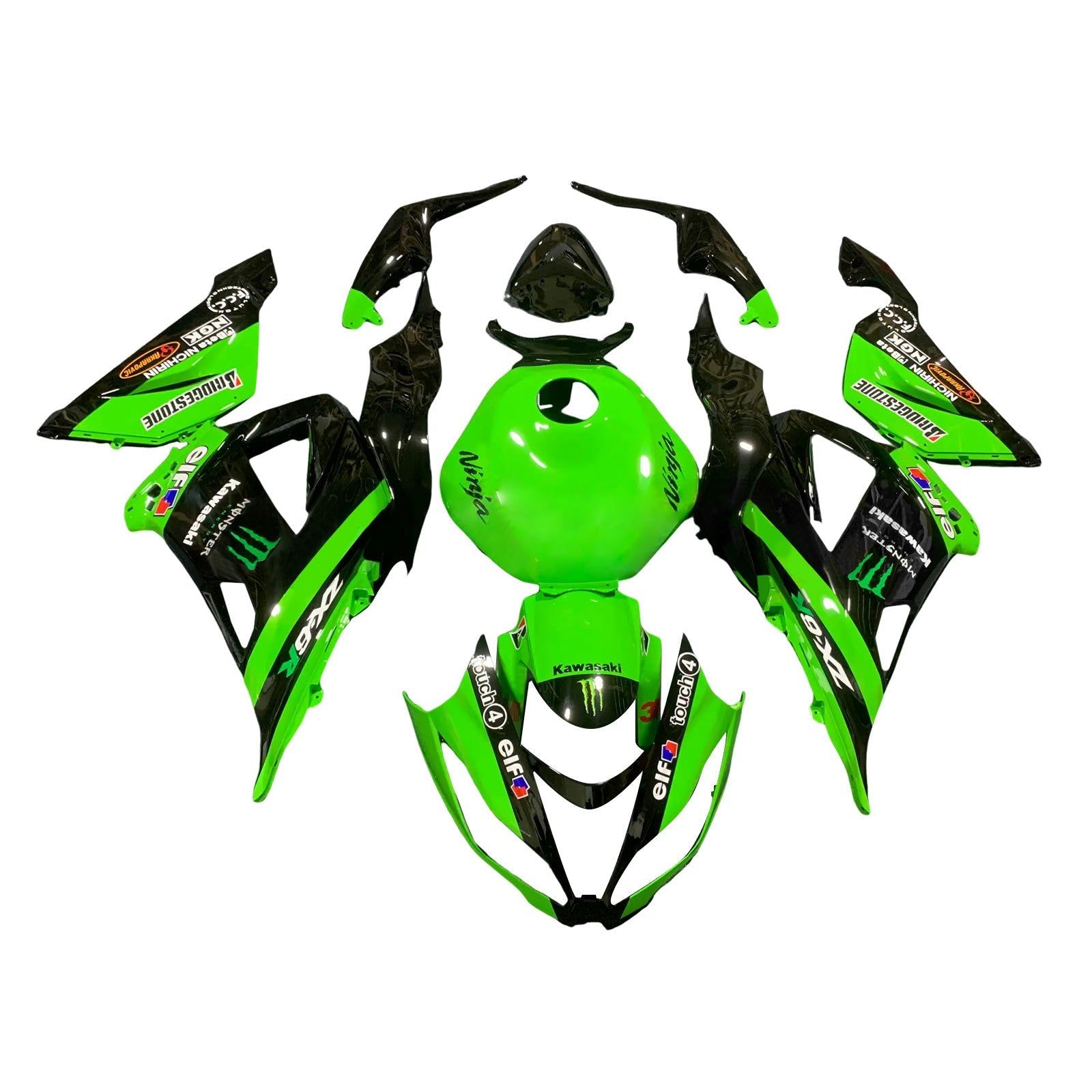 2013-2018 Kawasaki ZX6R 636 Vbrizgavanje kompleta za vbrizgavanje ABS